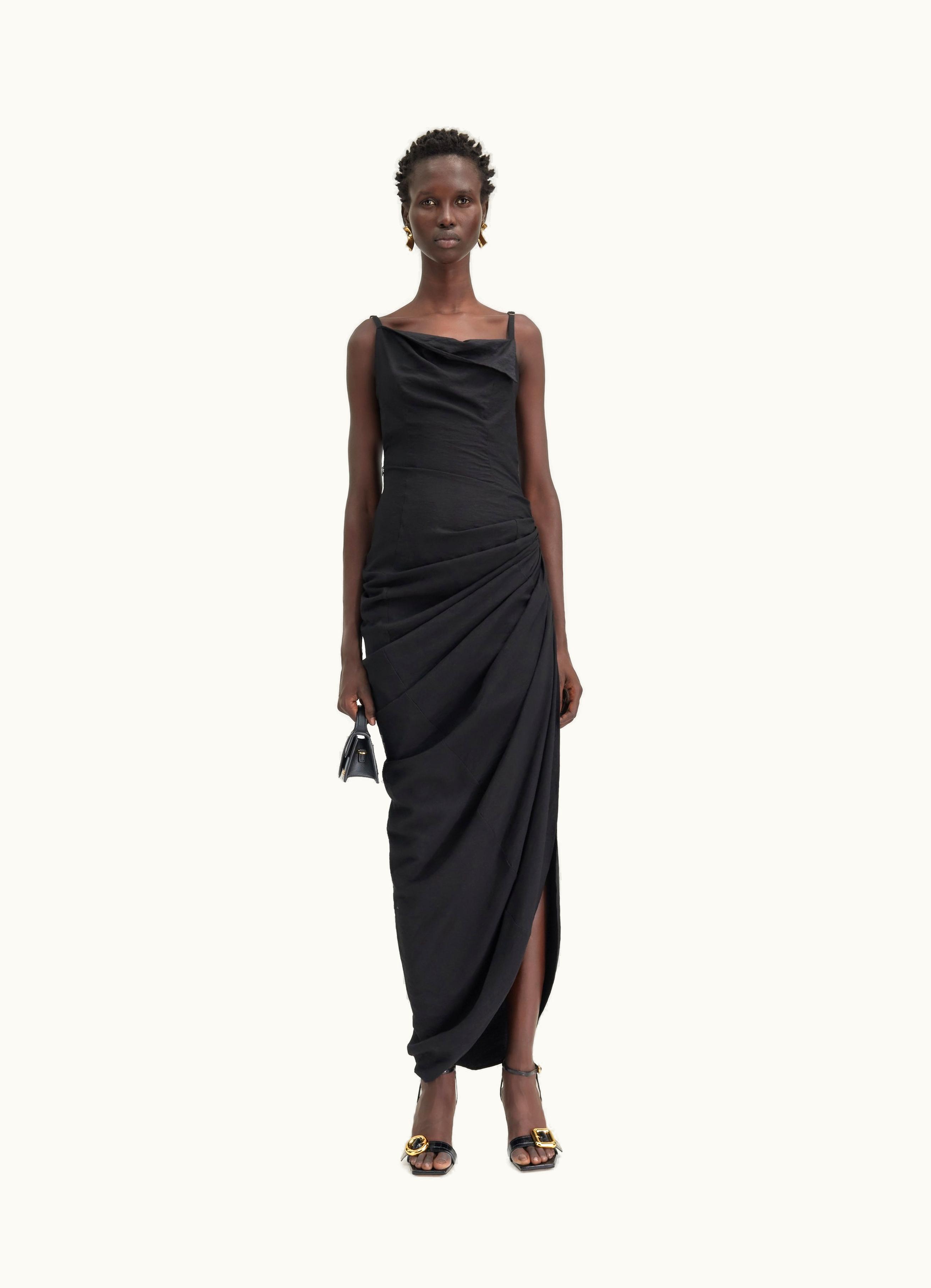 Jacquemus Jacquemus La Robe Saudade Longue Black