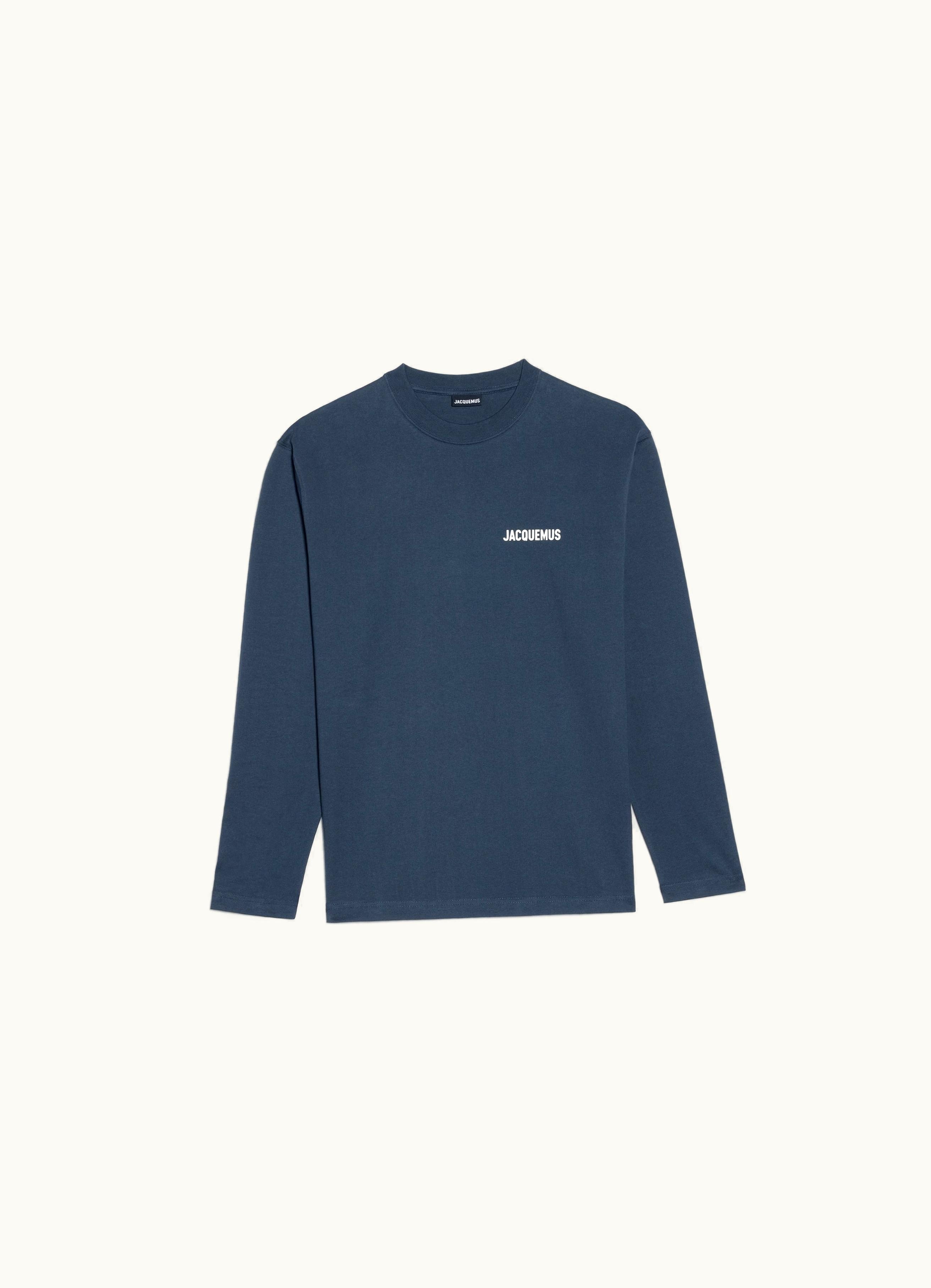 Jacquemus Jacquemus Le T-Shirt Manches Longues Dark Navy