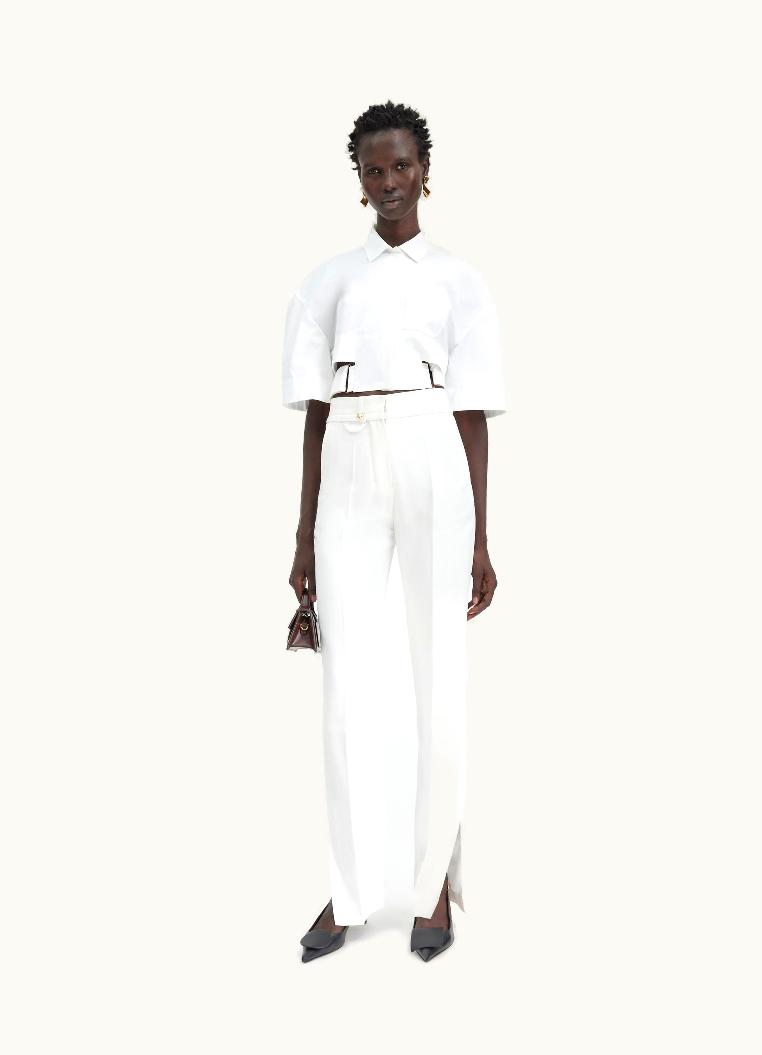 Jacquemus Jacquemus Le Pantalon Tibau White