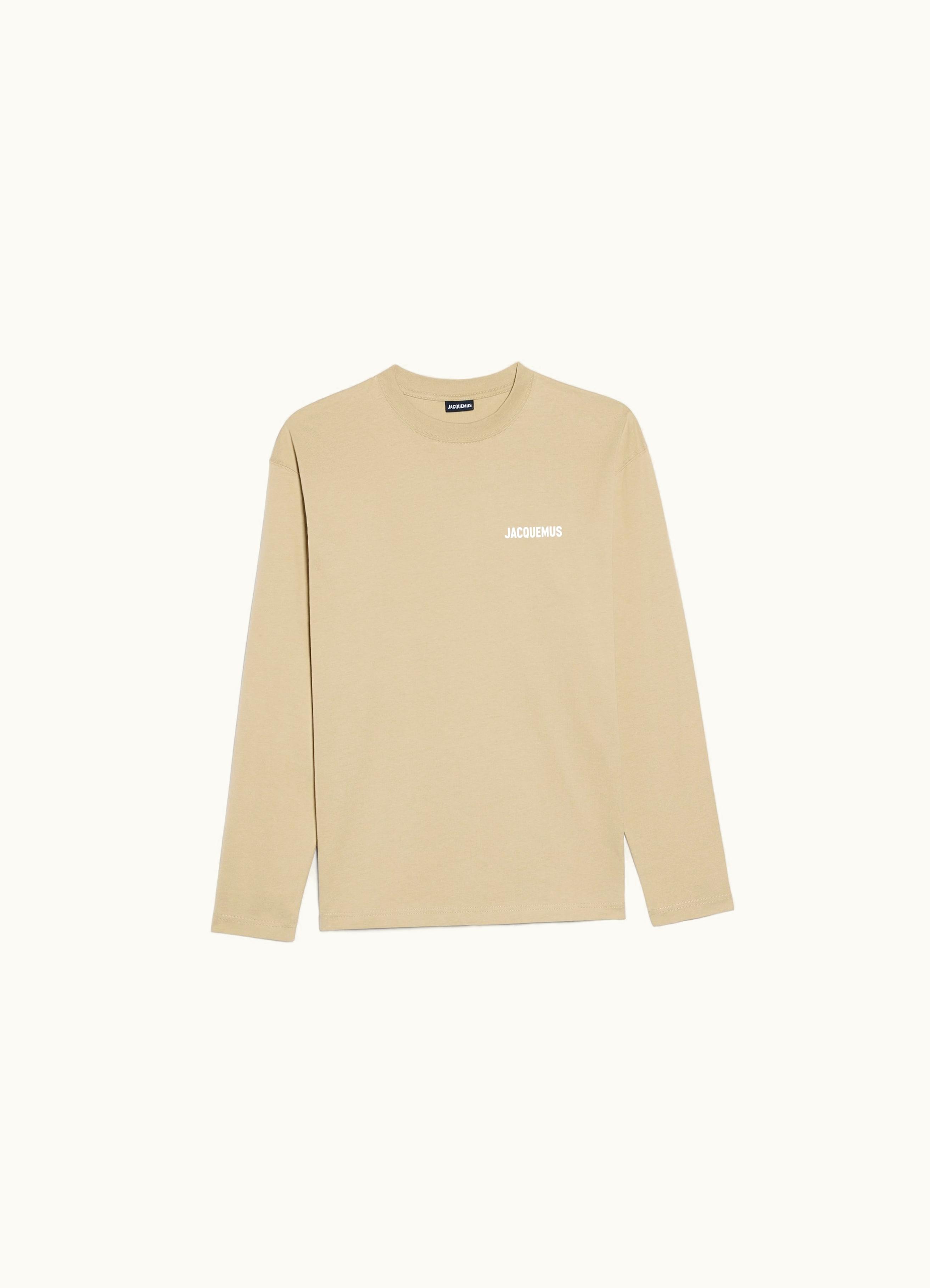Jacquemus Jacquemus Le T-Shirt Manches Longues Light Khaki