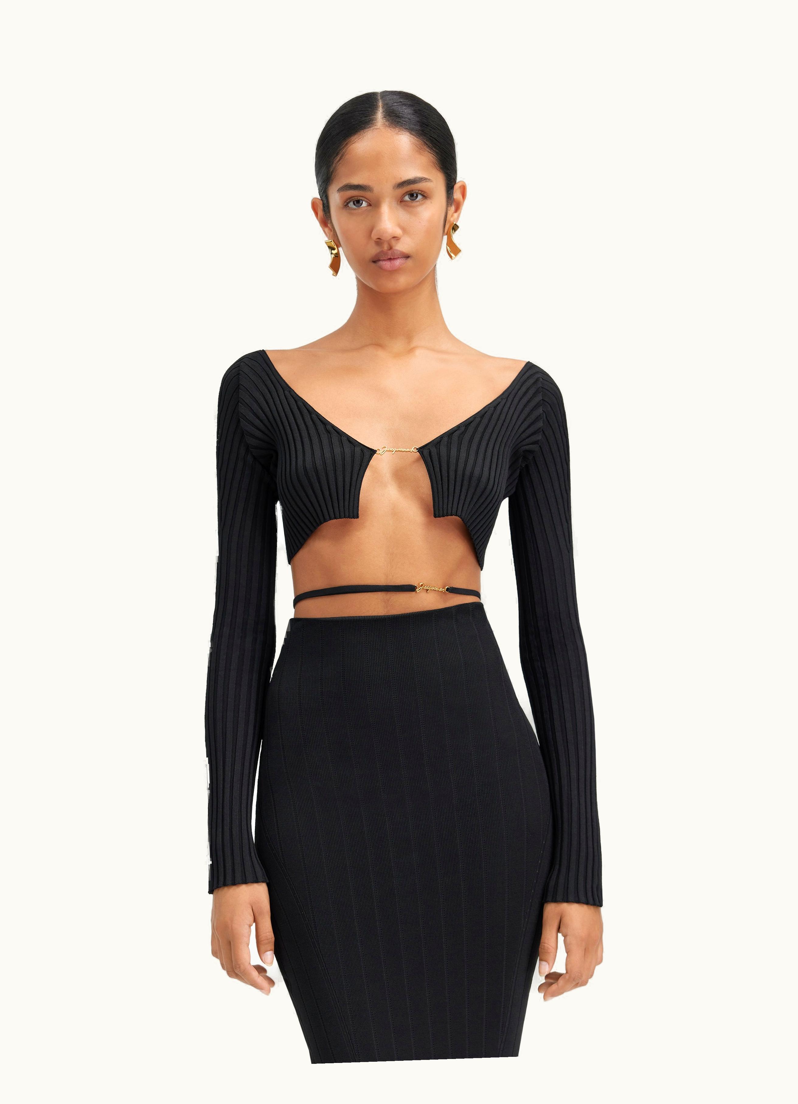 Jacquemus Jacquemus La Maille Pralù Black