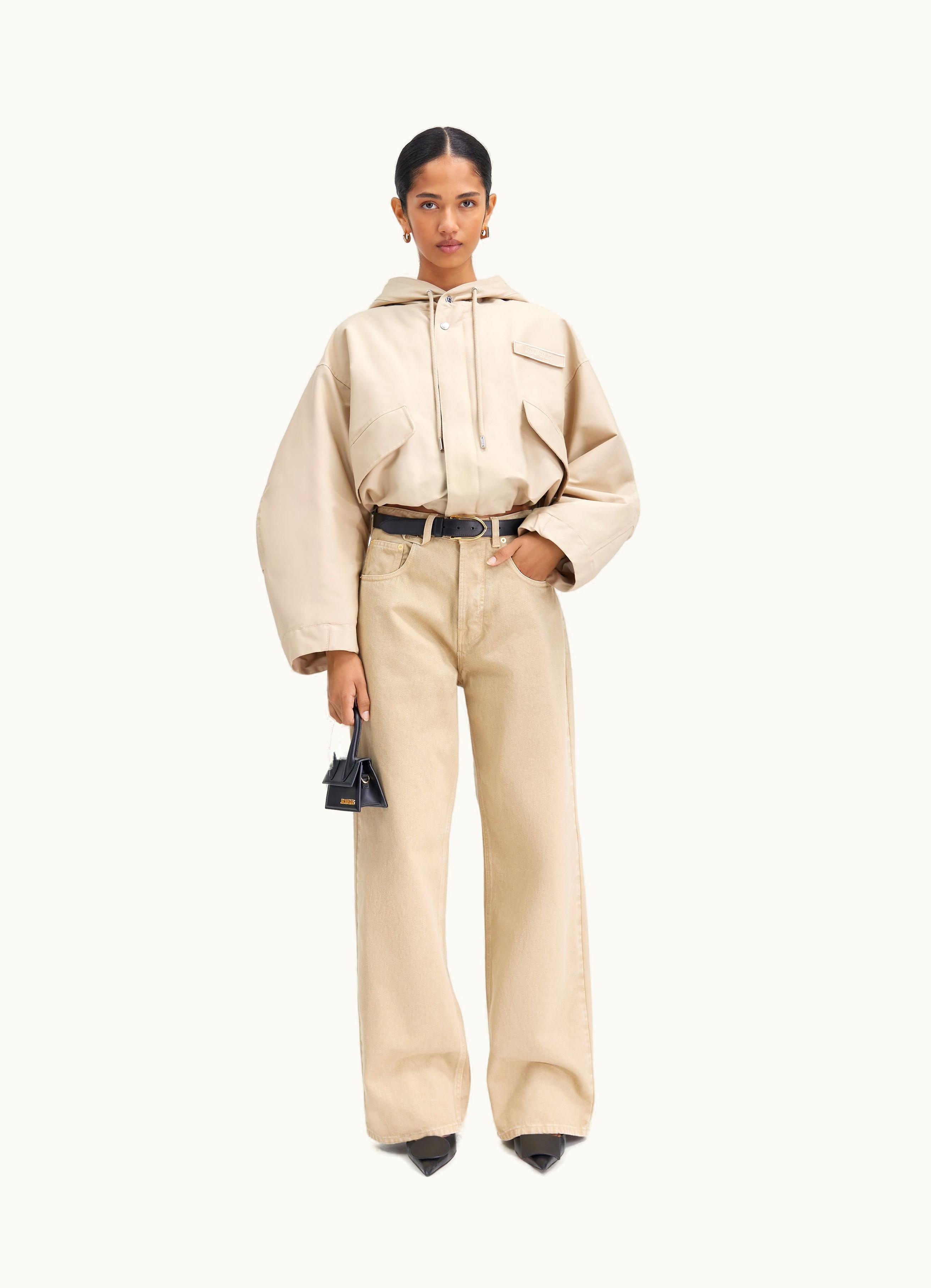 Jacquemus Jacquemus La Parka Courte Caraco Beige