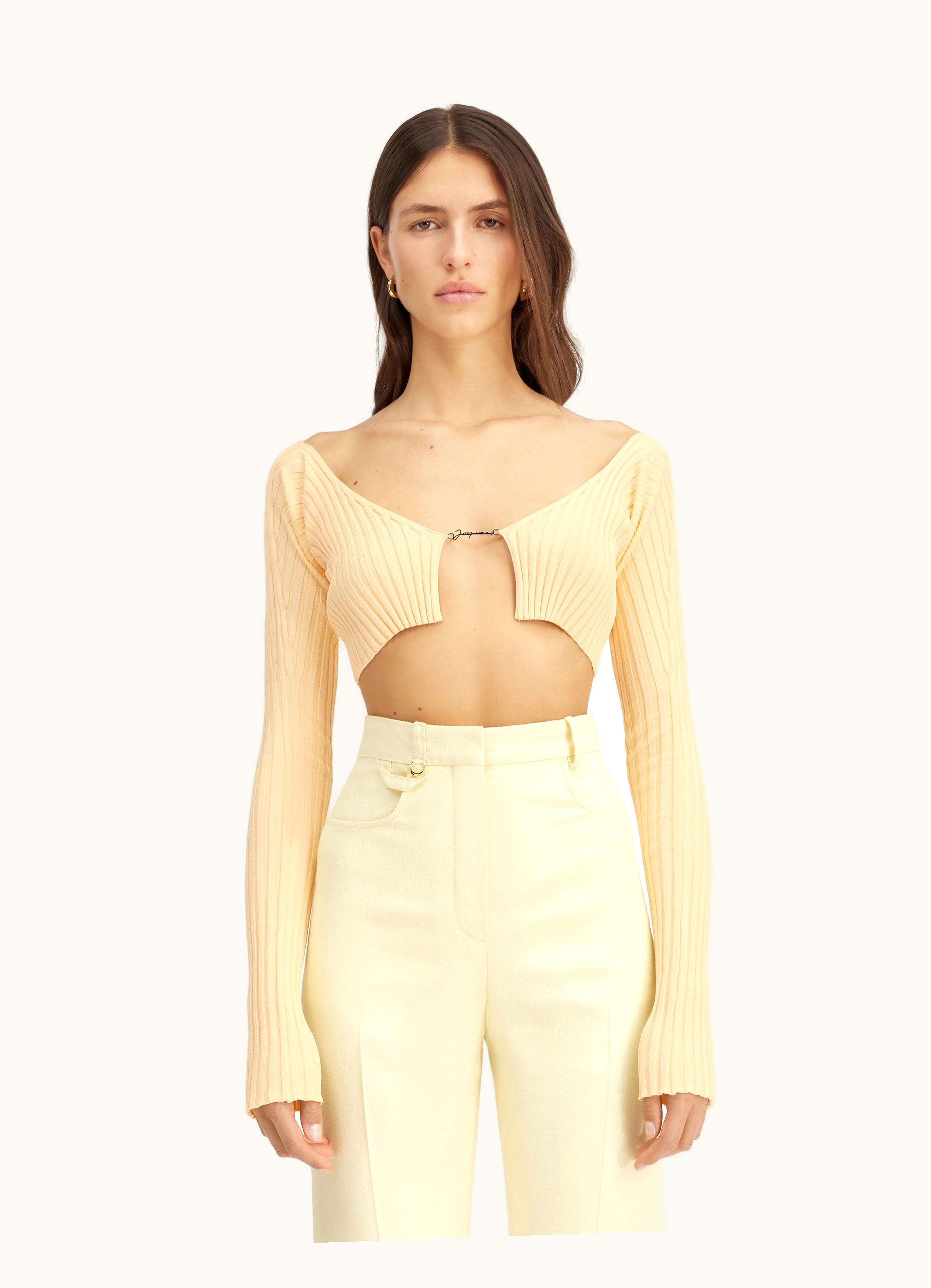 Jacquemus Jacquemus La Maille Pralù Light Yellow 2