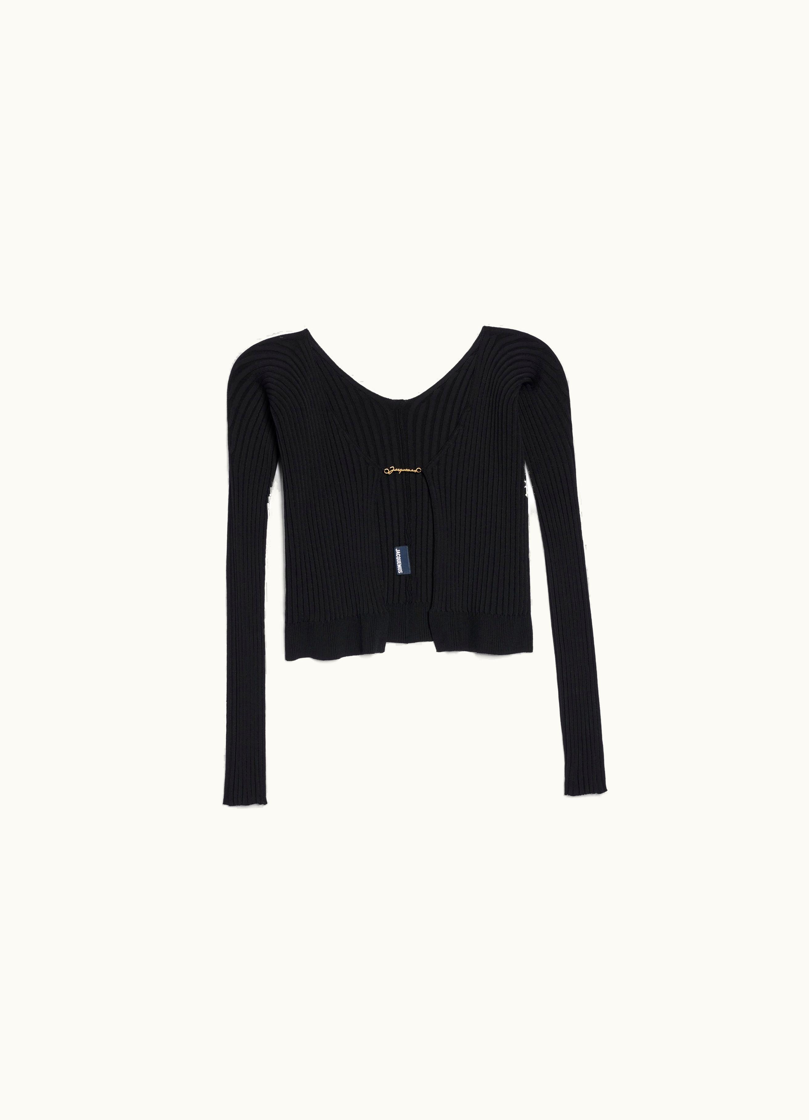 Jacquemus Jacquemus La Maille Pralù Longue Black