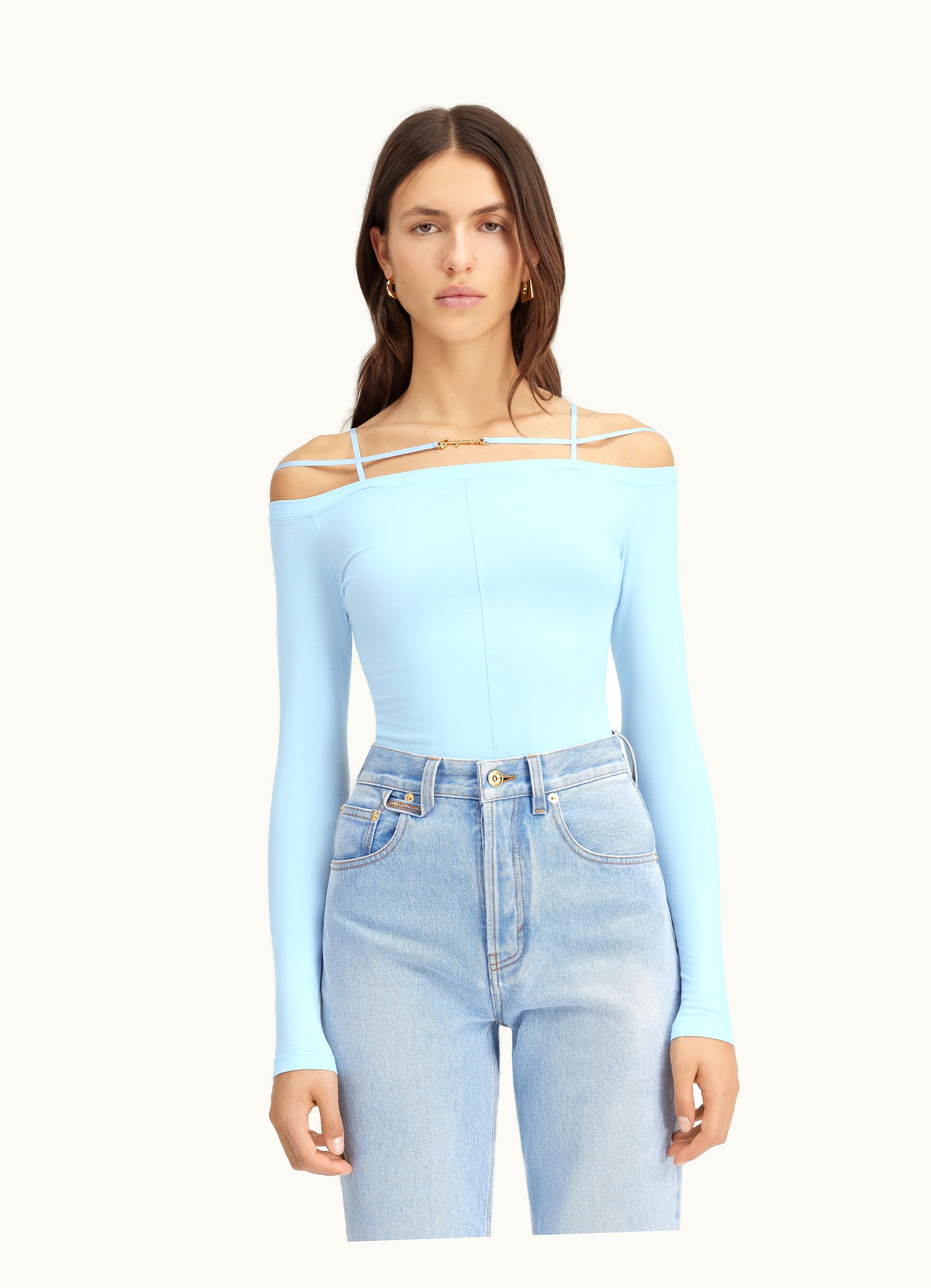 Jacquemus Jacquemus Le T-Shirt Sierra Light Blue