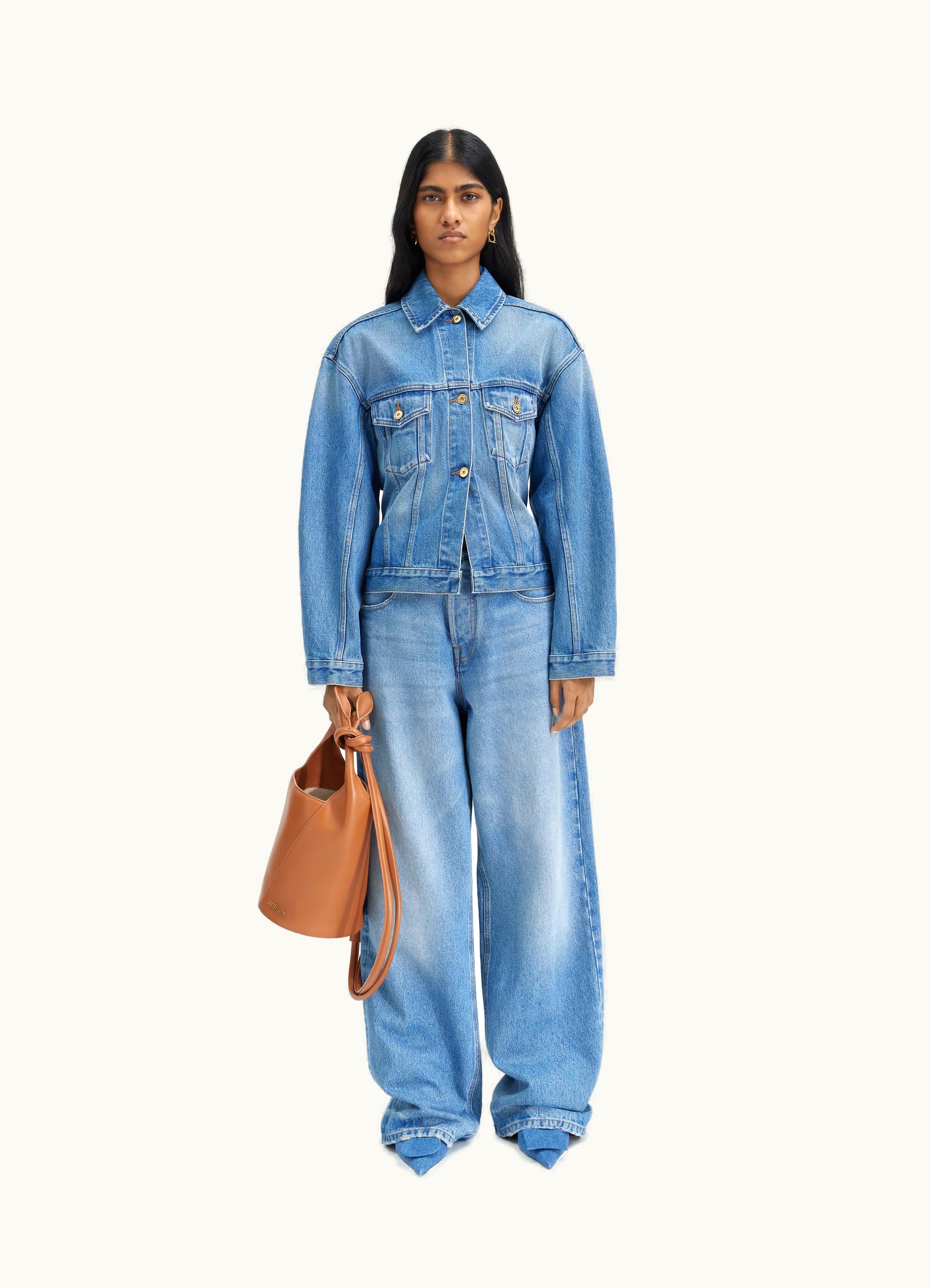 Jacquemus Jacquemus Le Blouson De-Nîmes Blue Denim Jacket