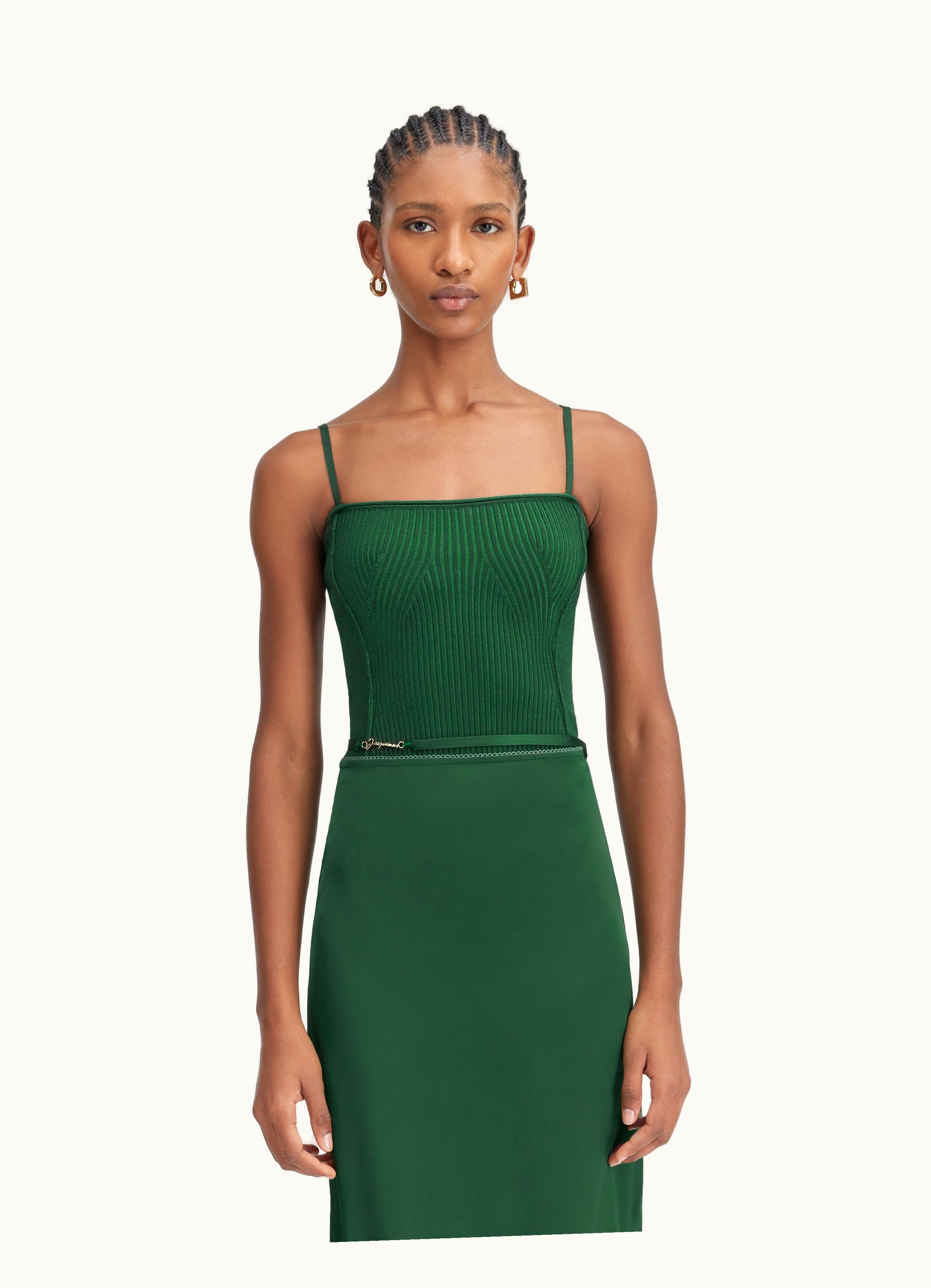 Jacquemus Jacquemus Le Haut Sierra Dark Green