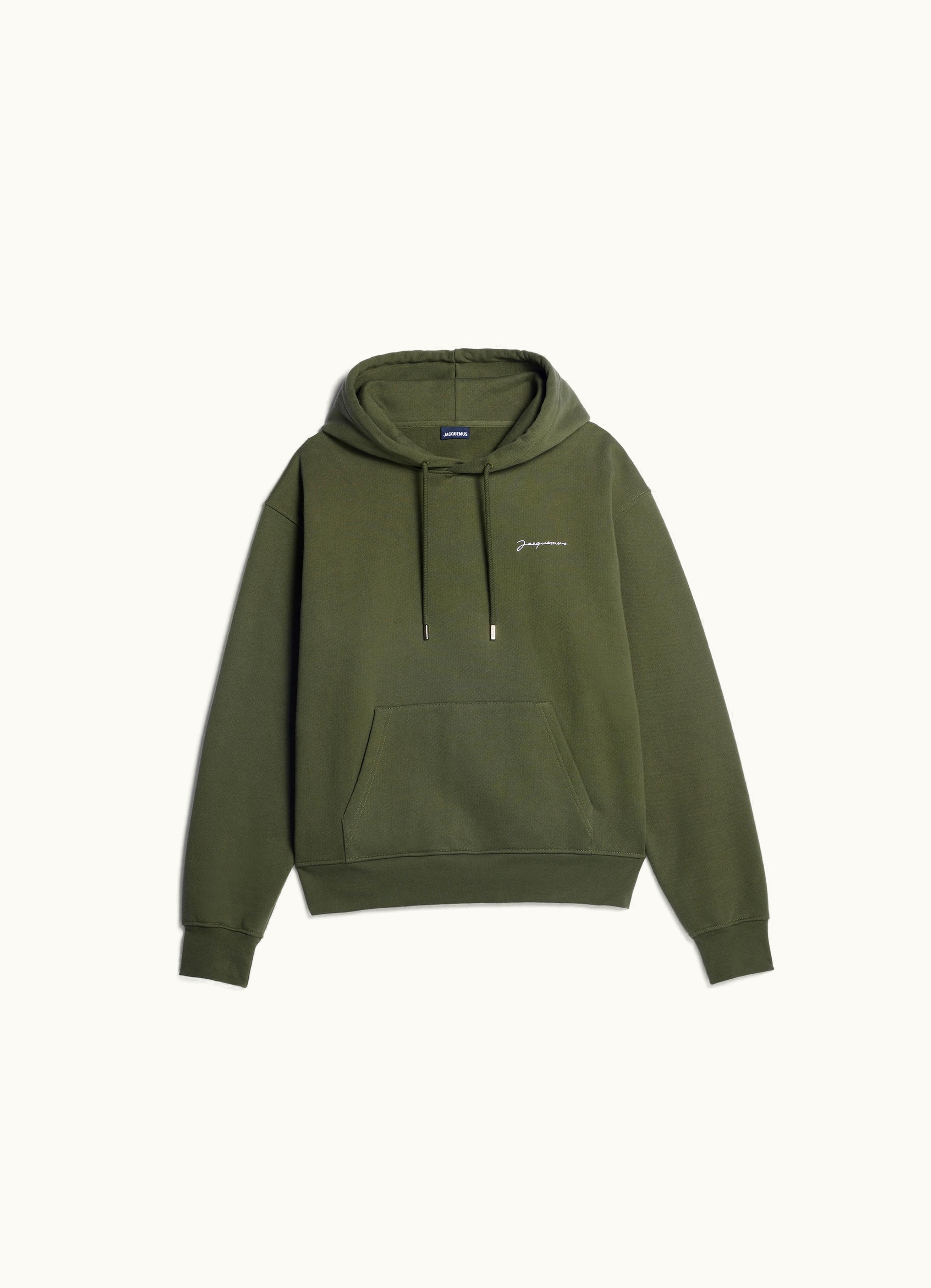 Jacquemus Jacquemus Le Sweatshirt Brodé Khaki
