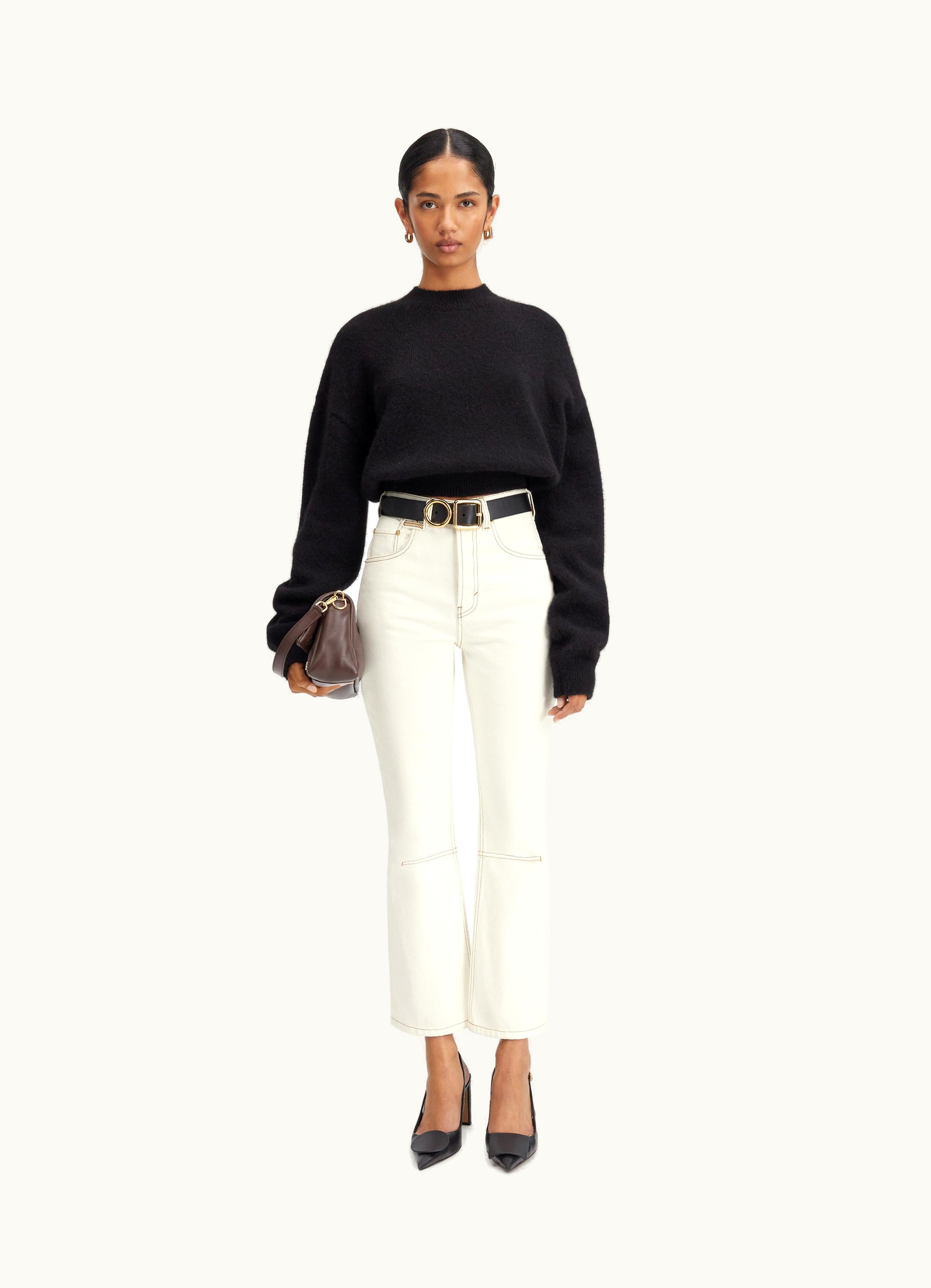 Jacquemus Jacquemus Le De-Nîmes Court Off-White / Tabac