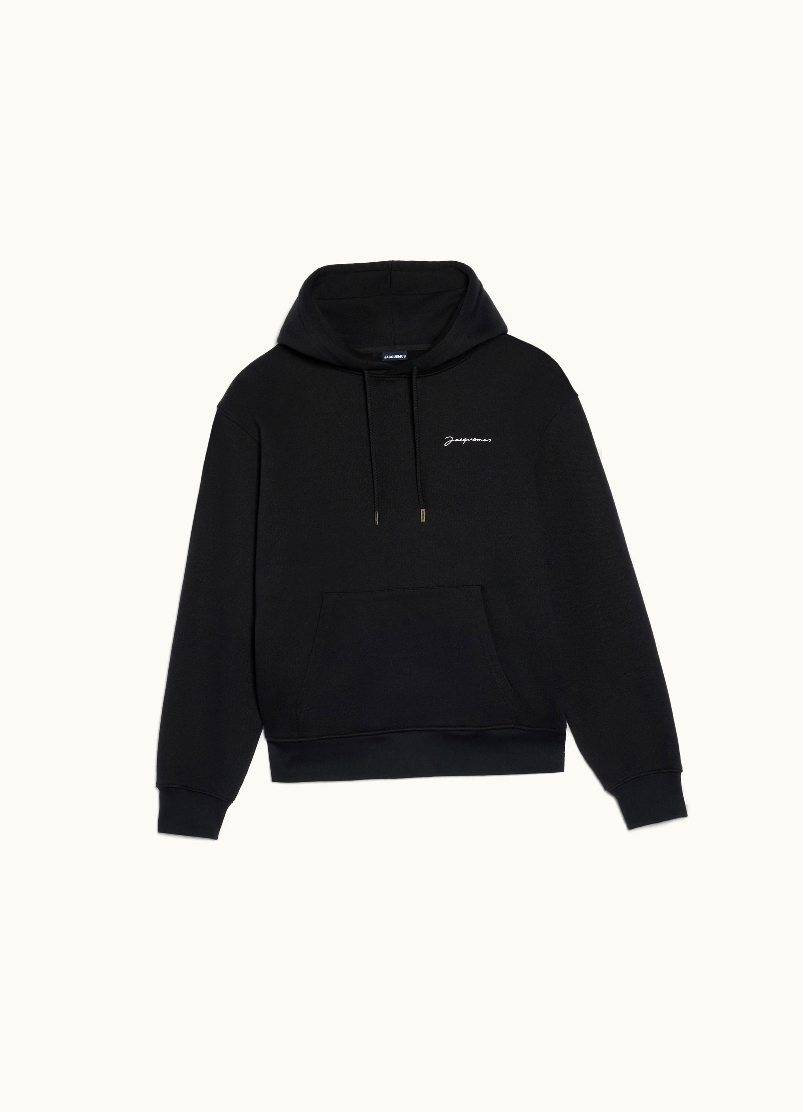 Jacquemus Jacquemus Le Sweatshirt Brodé Black