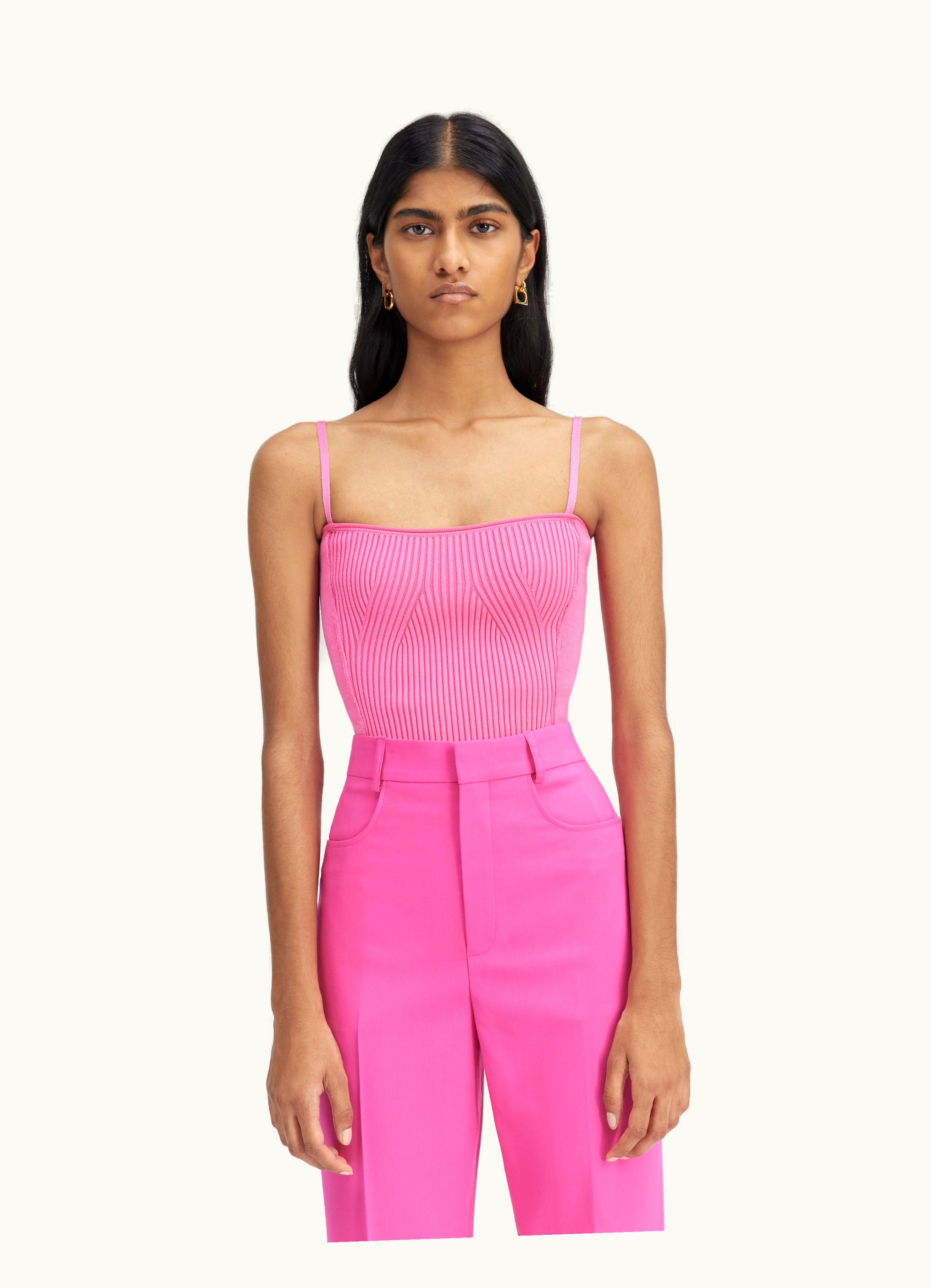 Jacquemus Jacquemus Le Haut Sierra Neon Pink