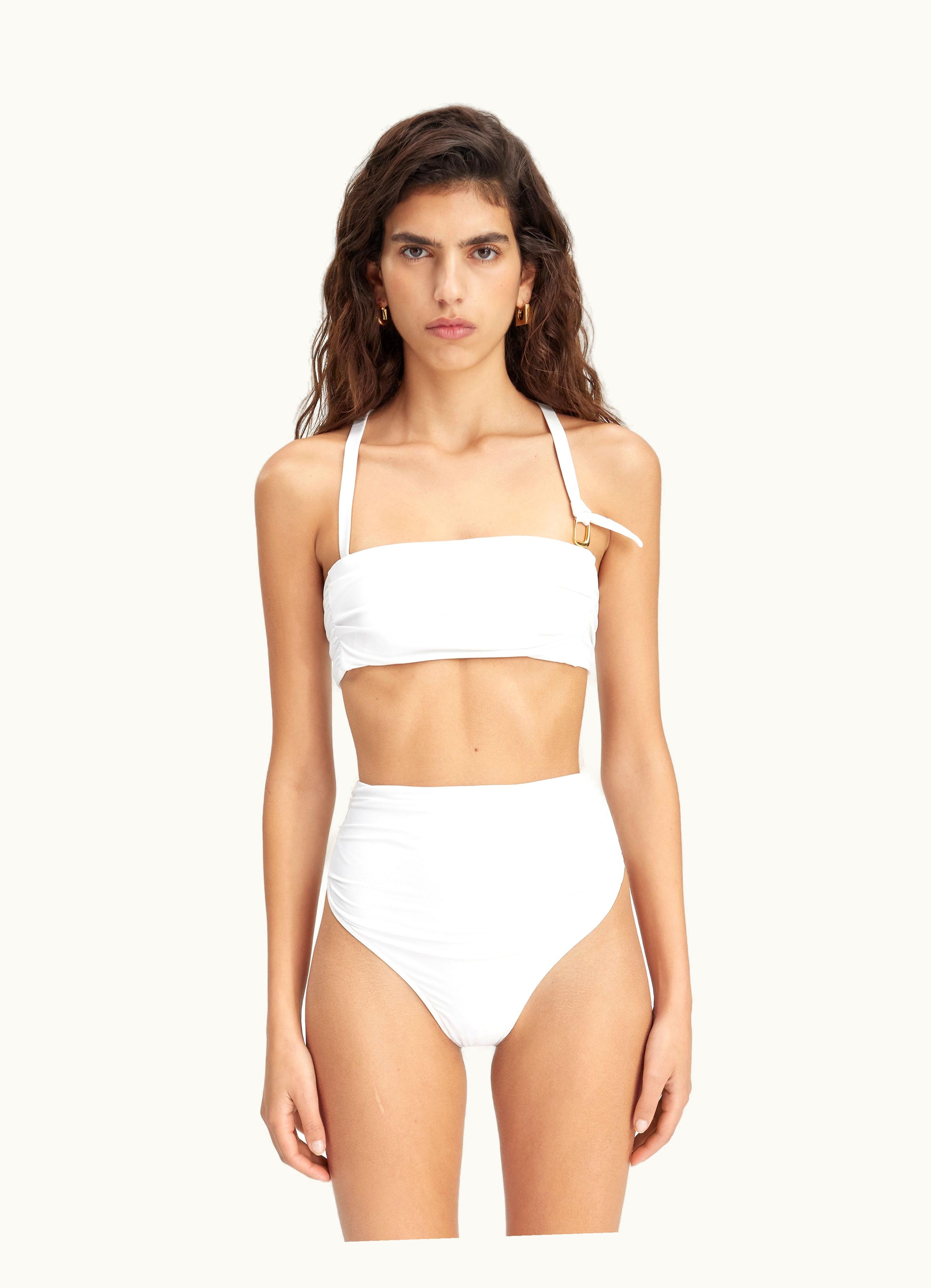 Jacquemus Jacquemus Le Bas De Maillot Drapeado White