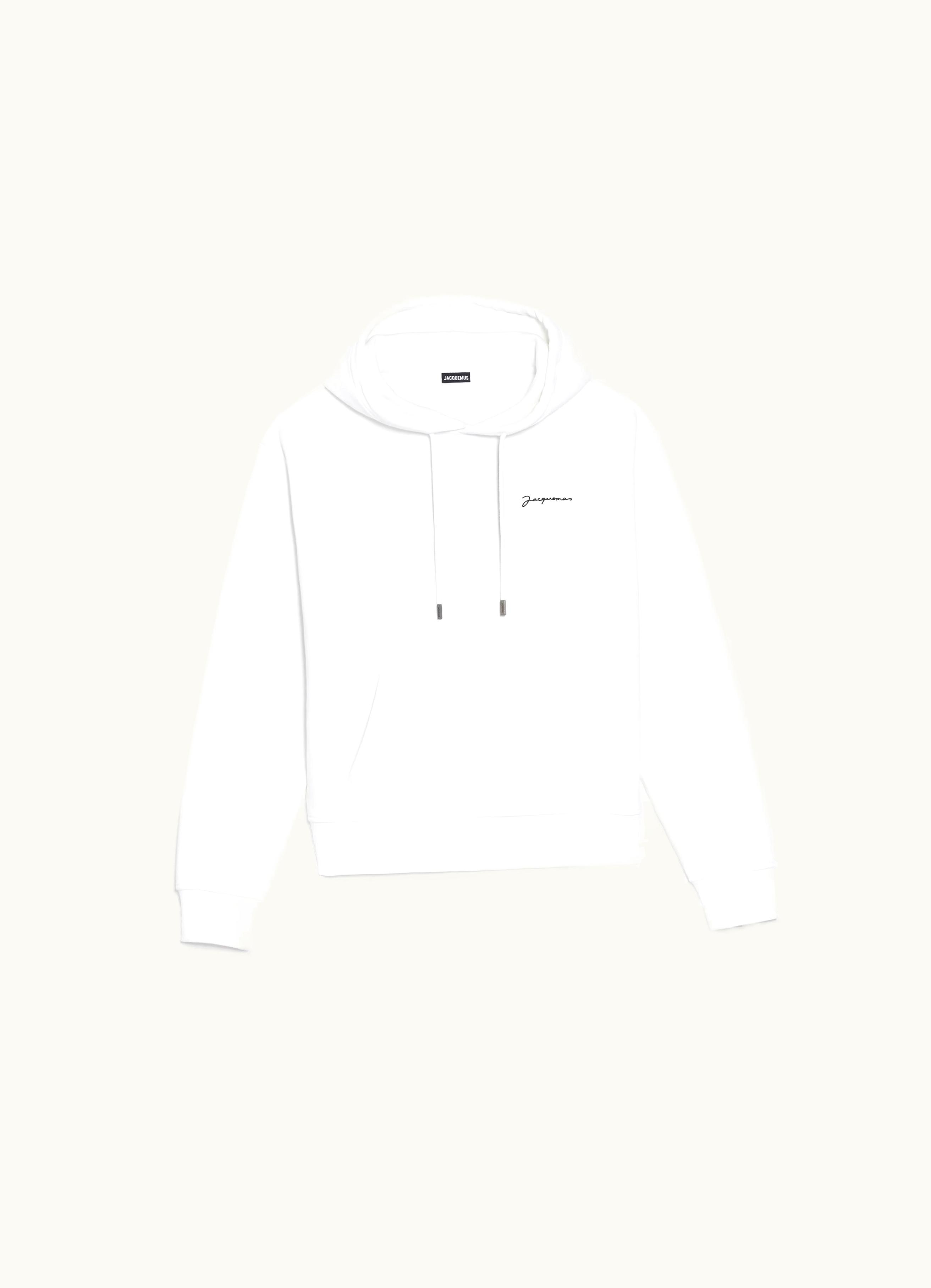 Jacquemus Jacquemus Le Sweatshirt Brodé White
