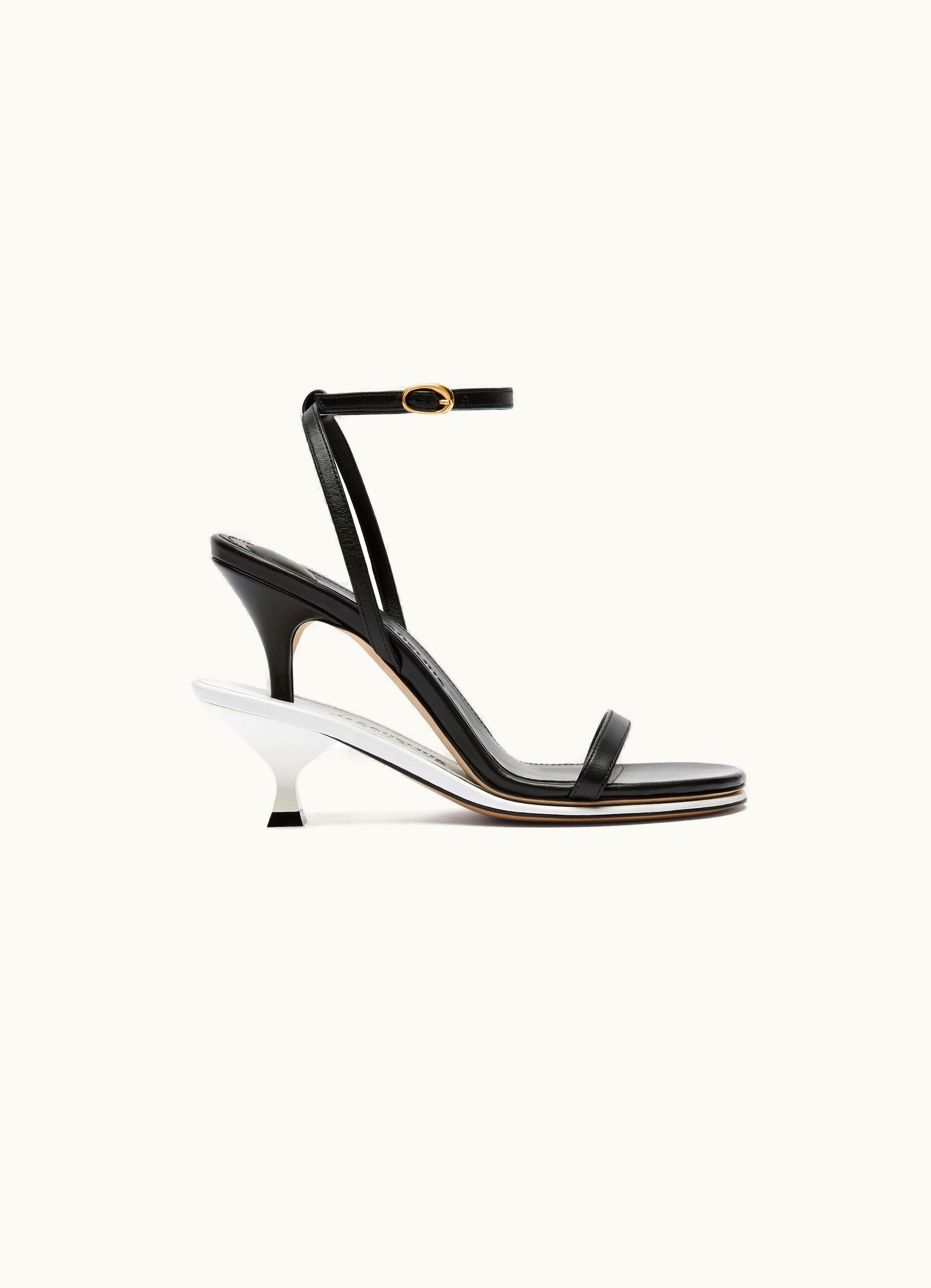 Jacquemus Jacquemus Les Doubles Sandales Black / White
