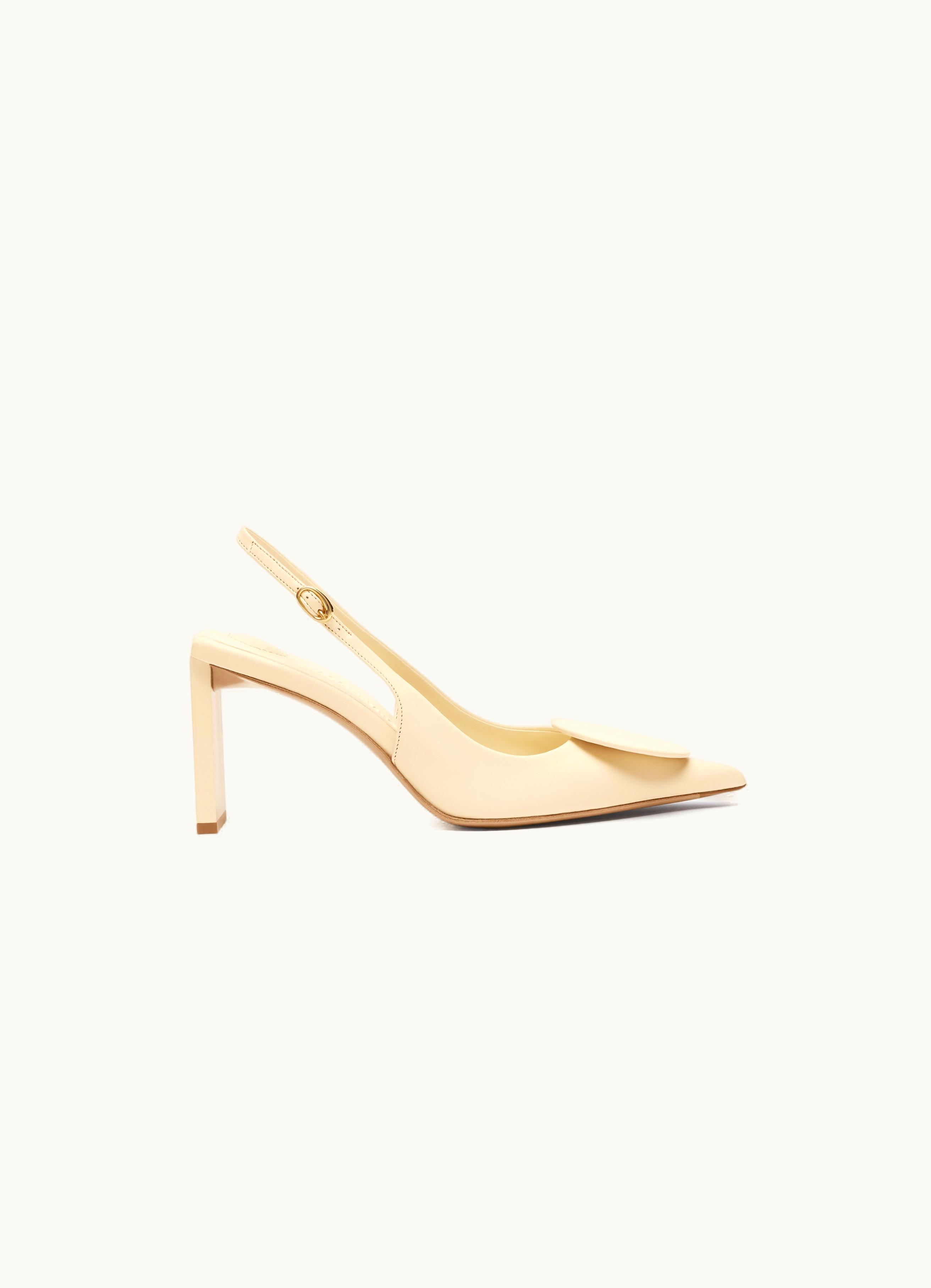 Jacquemus Jacquemus Les Slingbacks Duelo Hautes Ivory