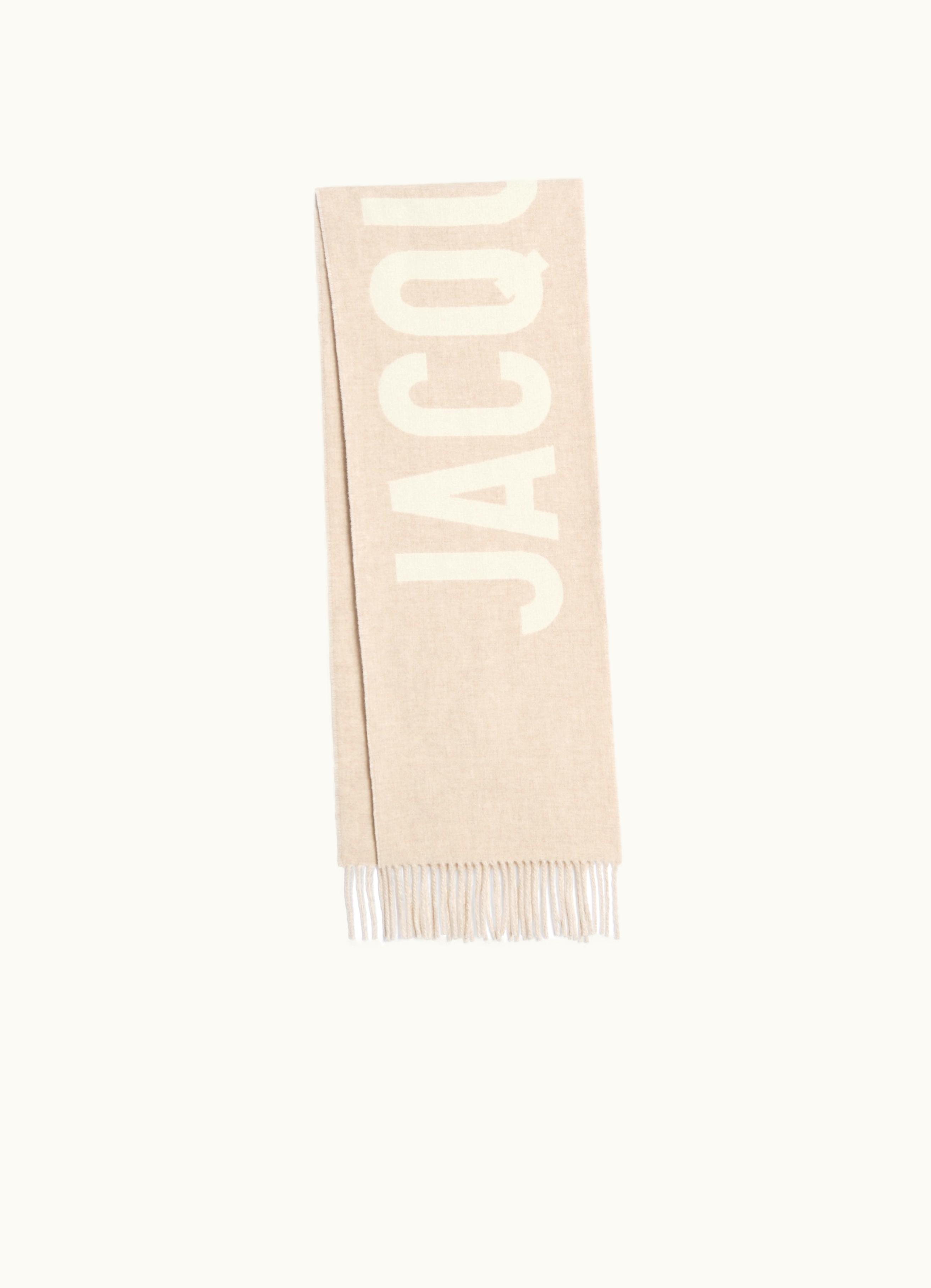 Jacquemus L'écharpe Jacquemus Multi-Beige
