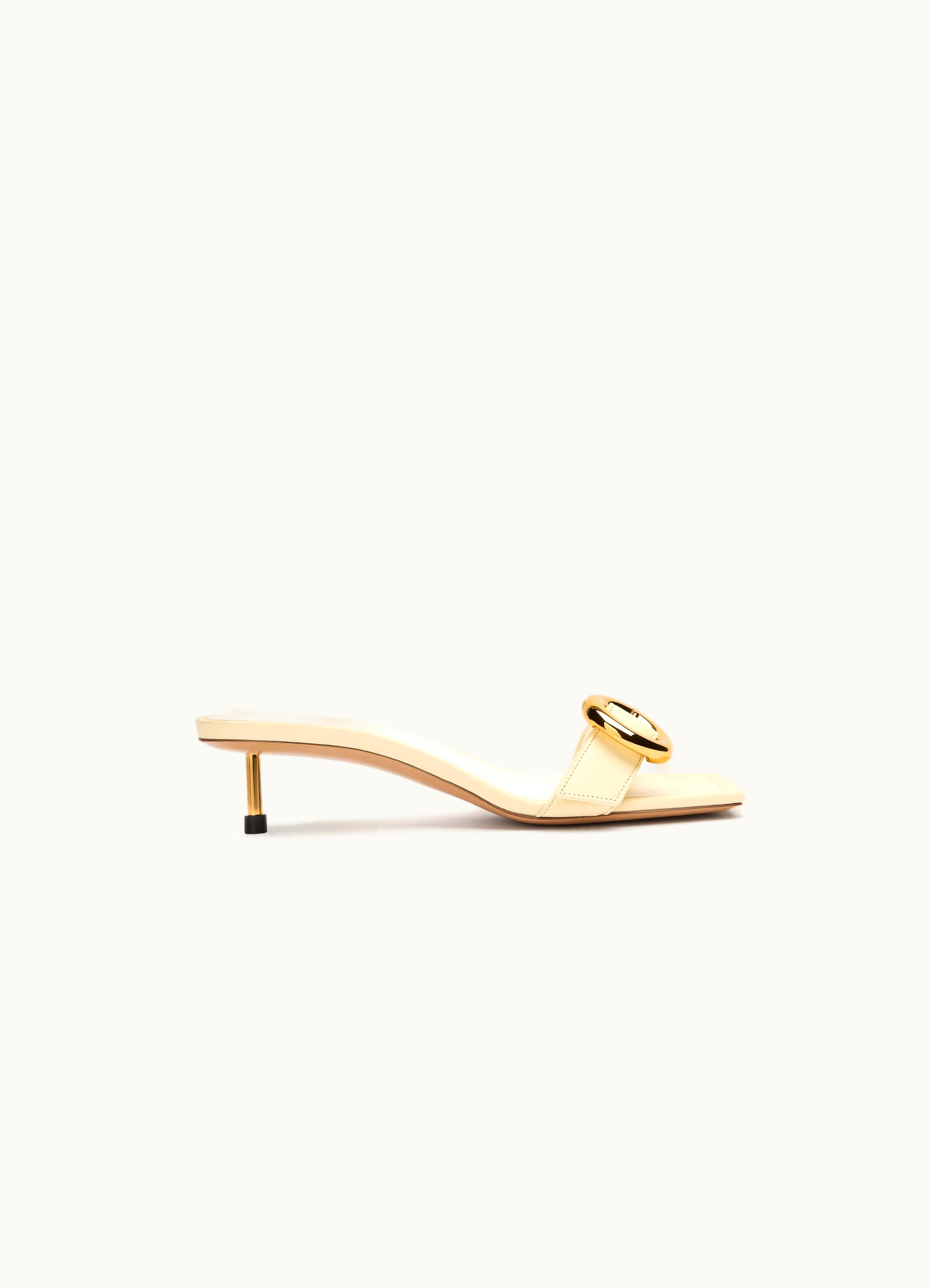 Jacquemus Jacquemus Les Sandales Regalo Basses Ivory