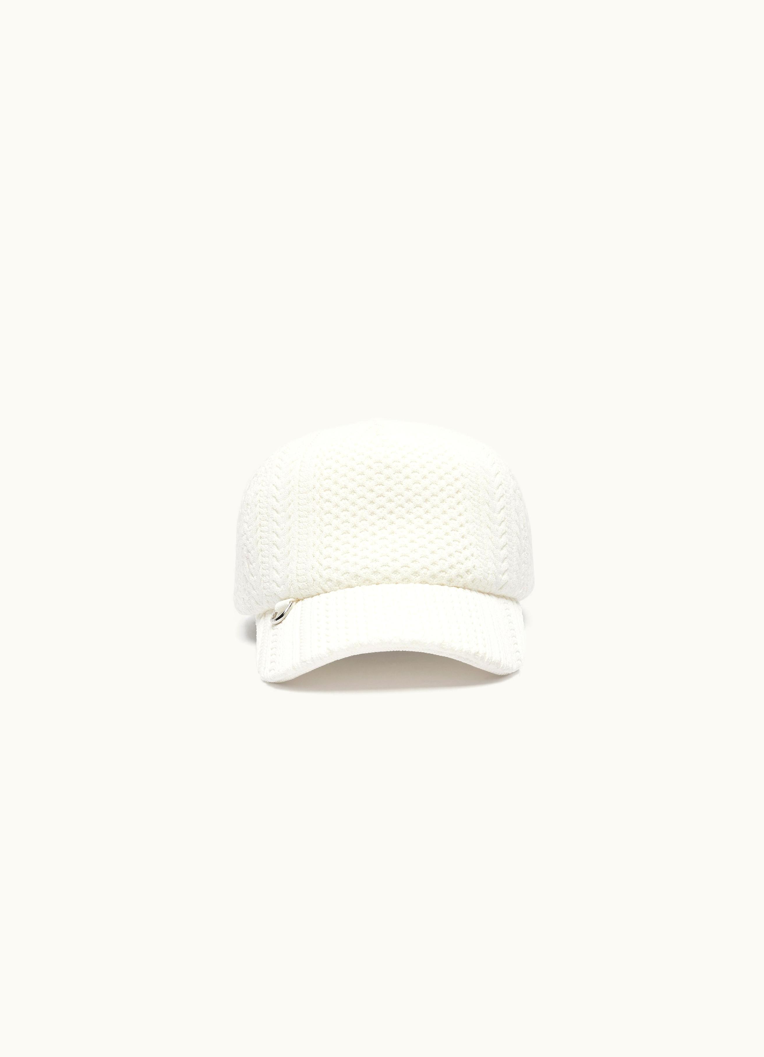 Jacquemus Jacquemus La Casquette Belo White