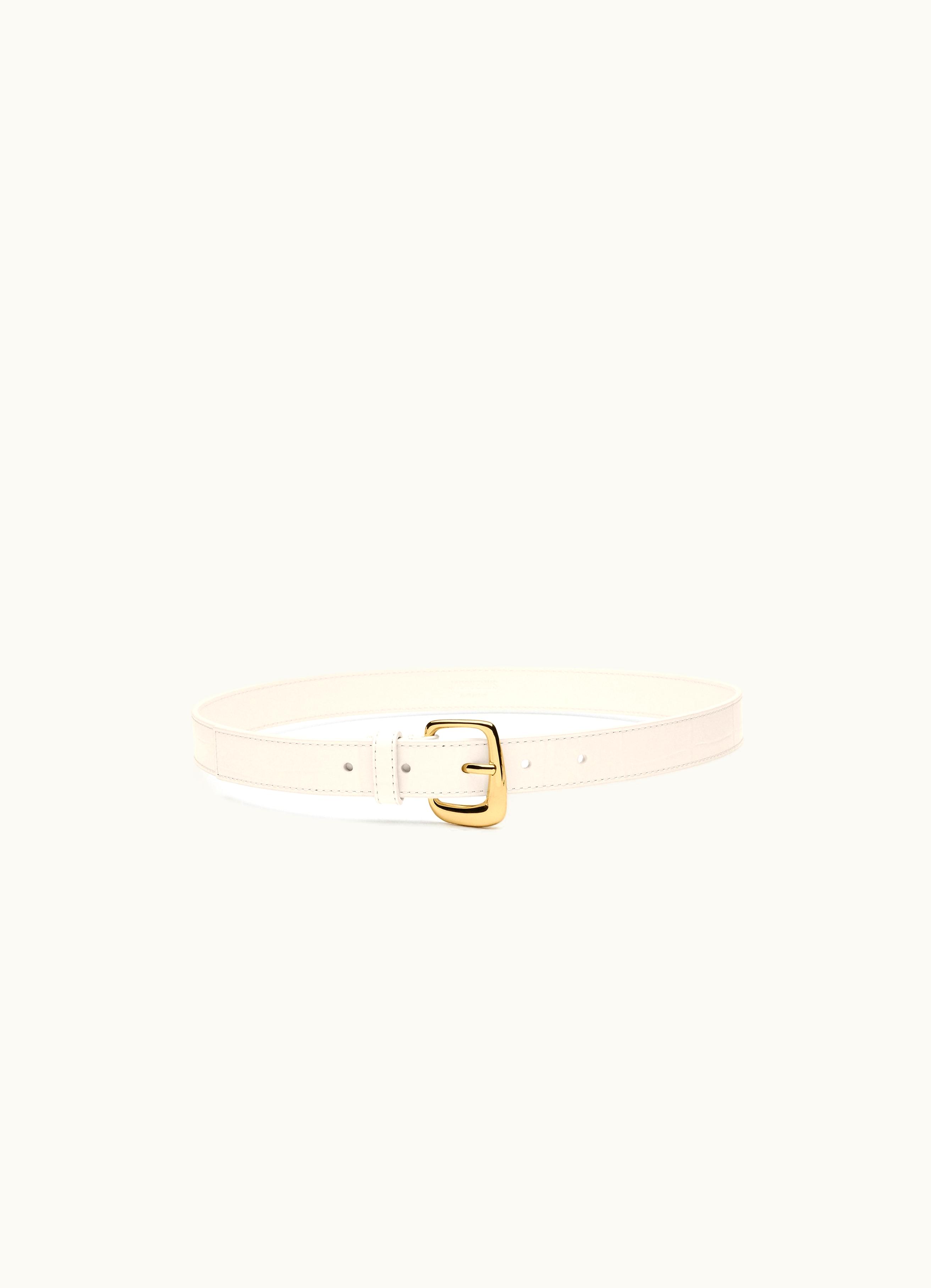 Jacquemus Jacquemus La Ceinture Ovalo Light Ivory