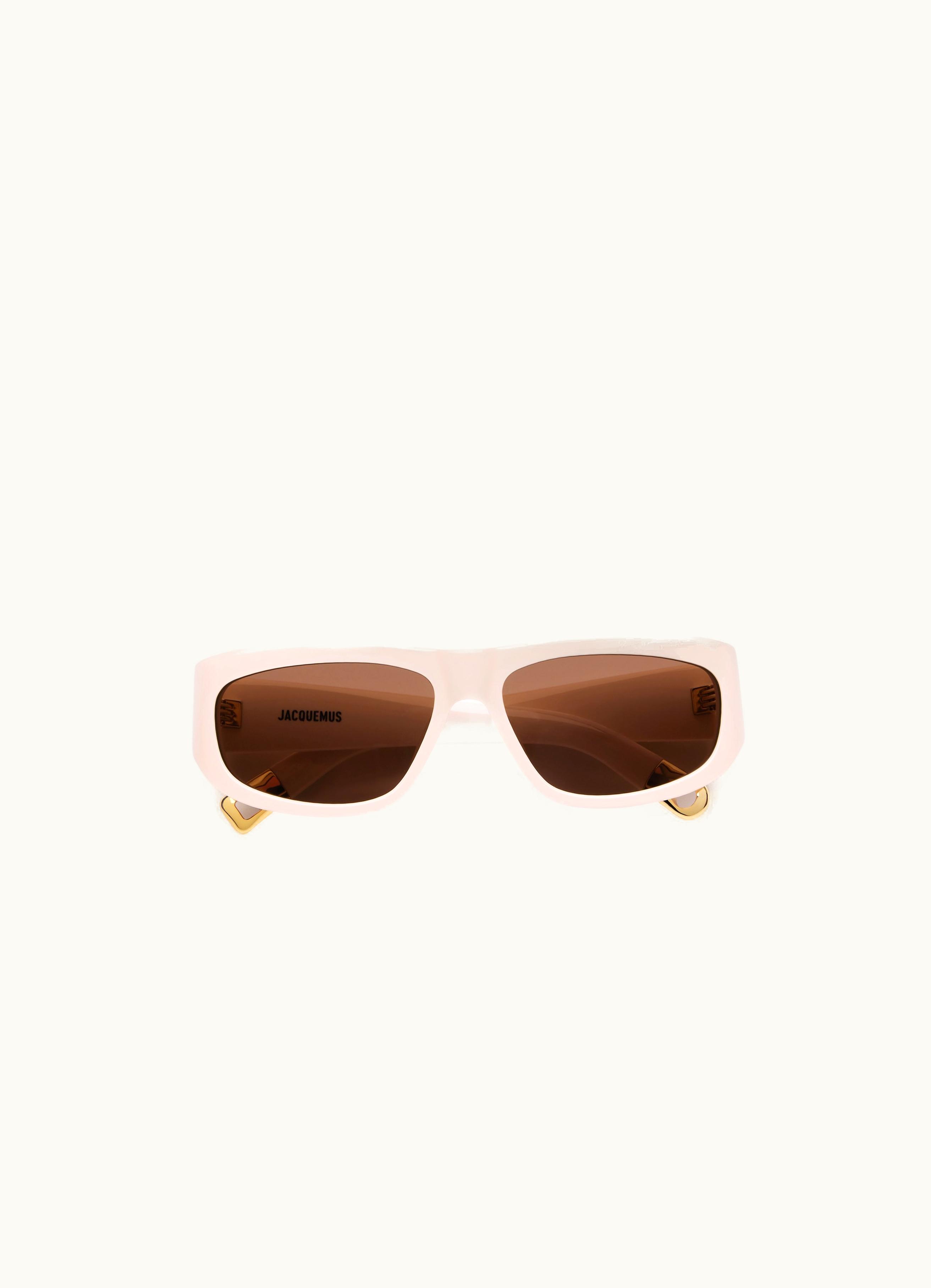 Jacquemus Jacquemus Les Lunettes Pilota Light Beige