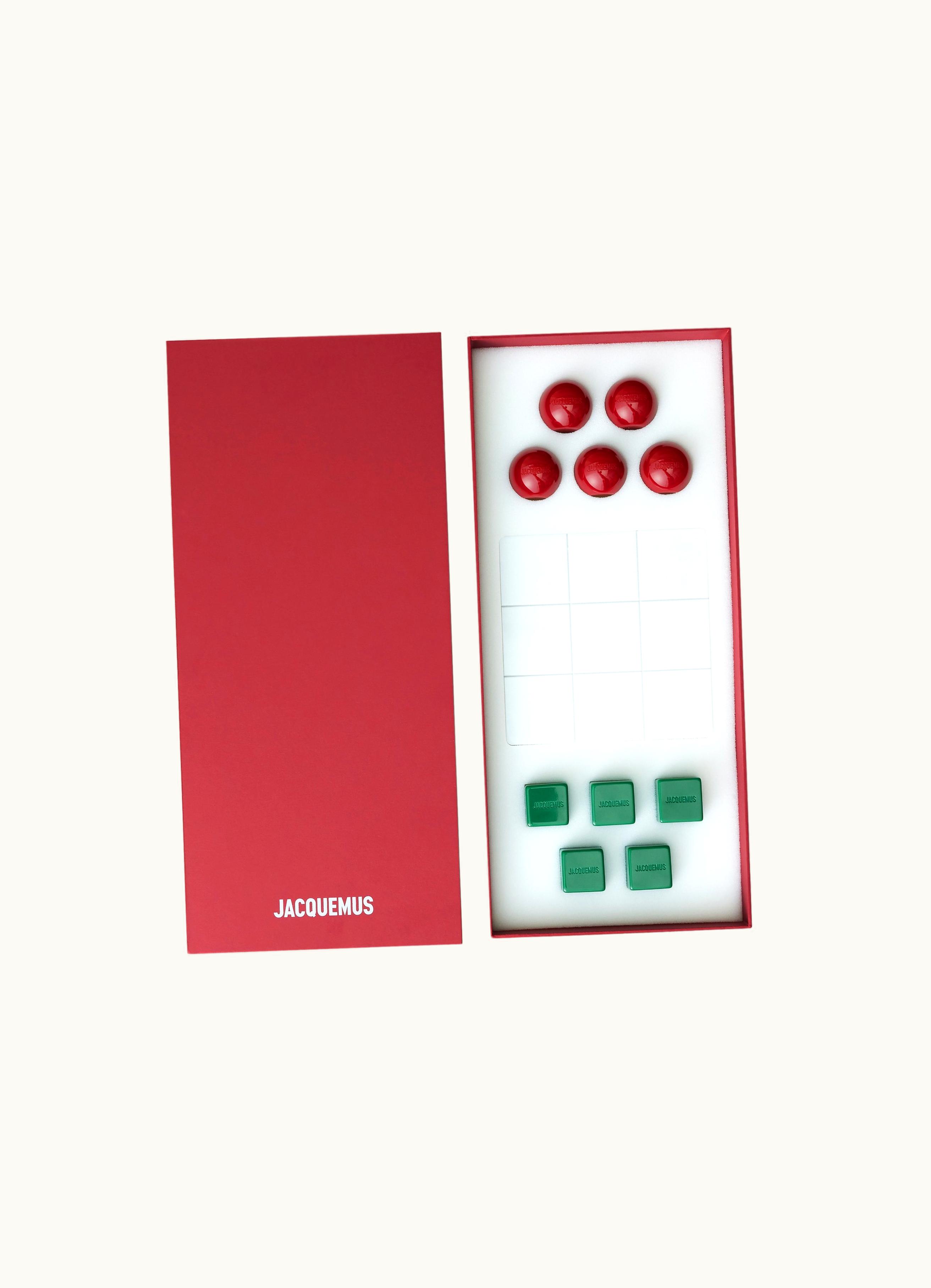 Jacquemus Jacquemus Le Jeu Rond Carré Dark Red