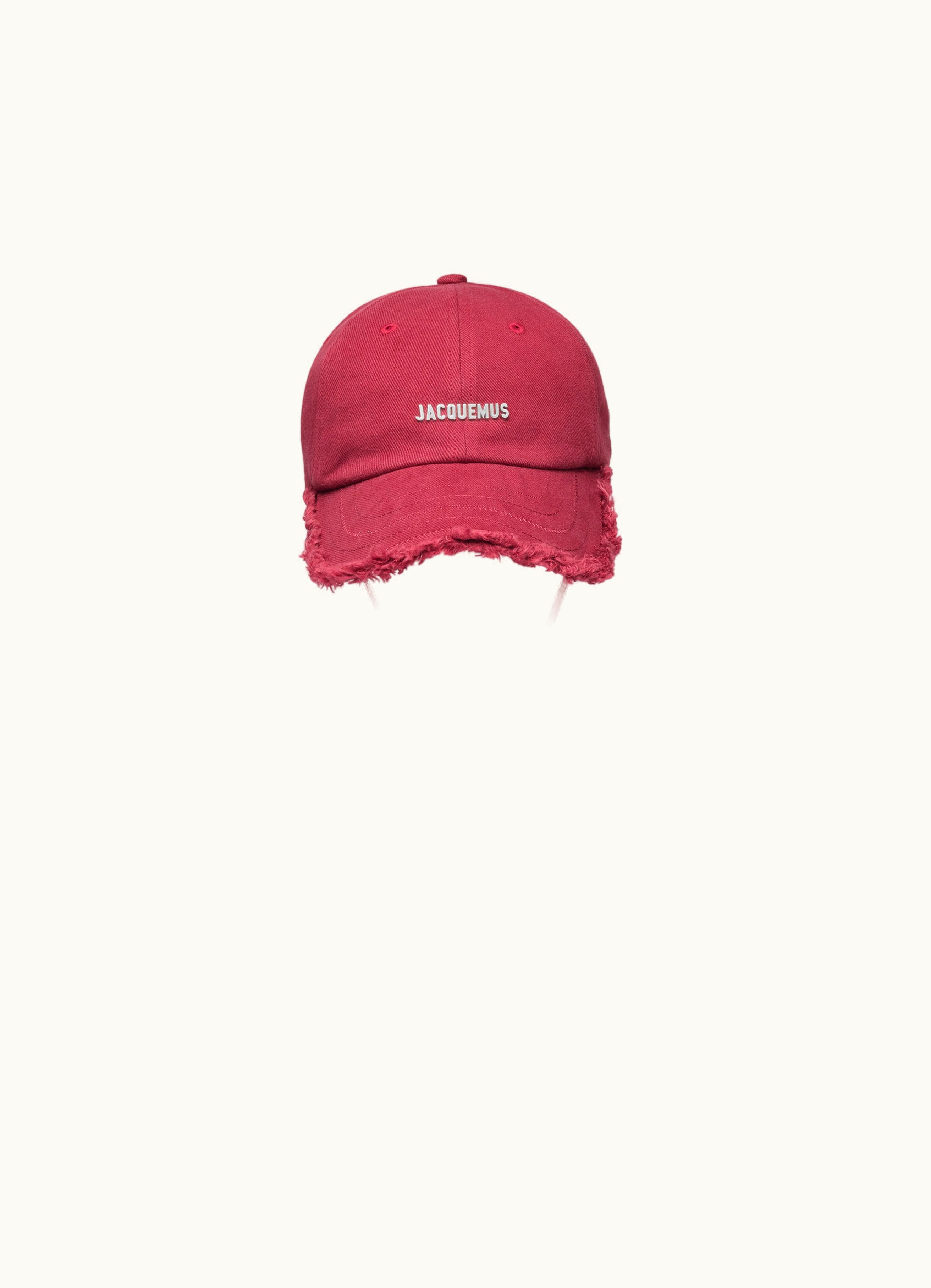 Jacquemus Jacquemus La Casquette Artichaut Dark Red