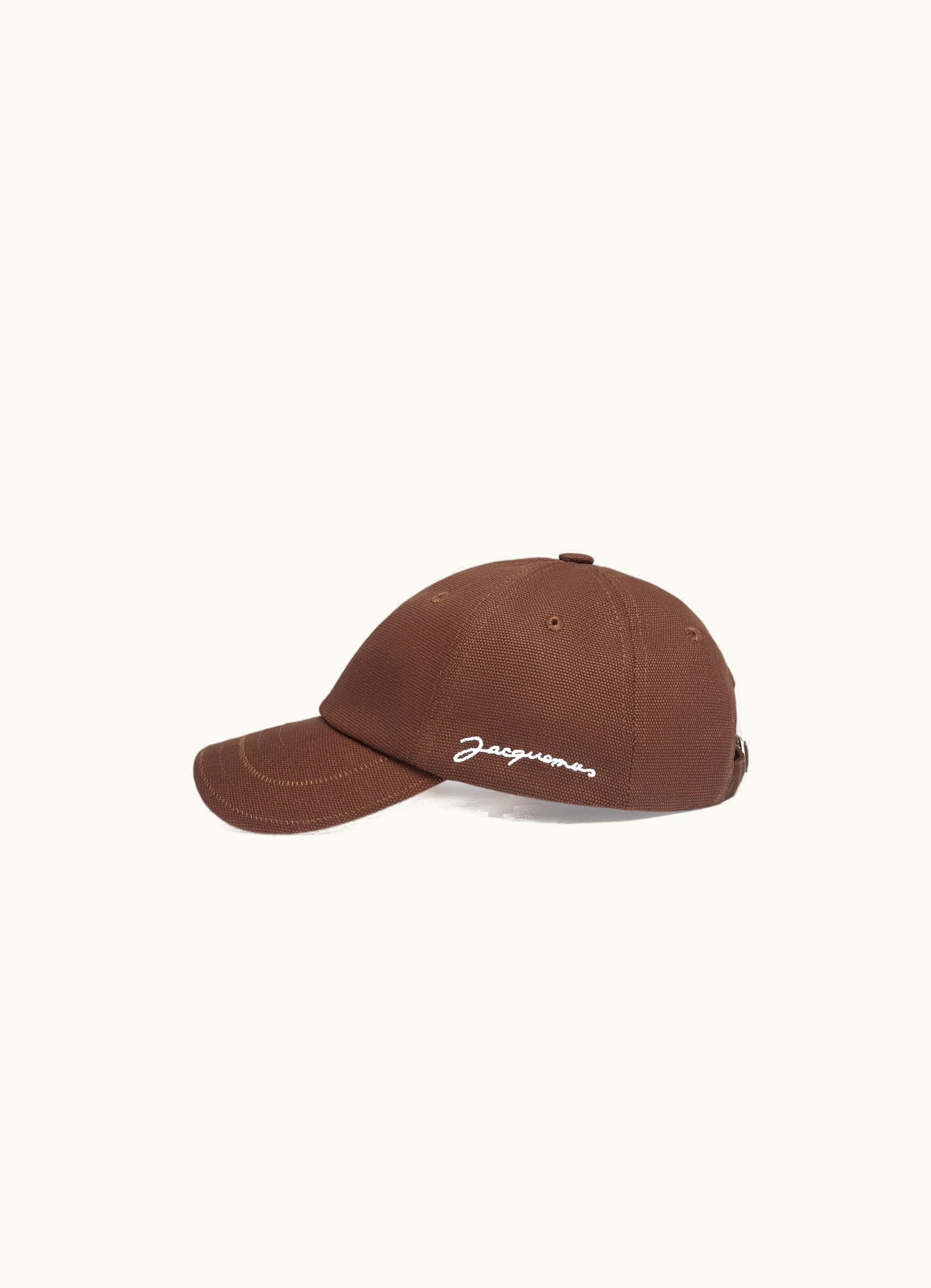Jacquemus La Casquette Jacquemus Brown