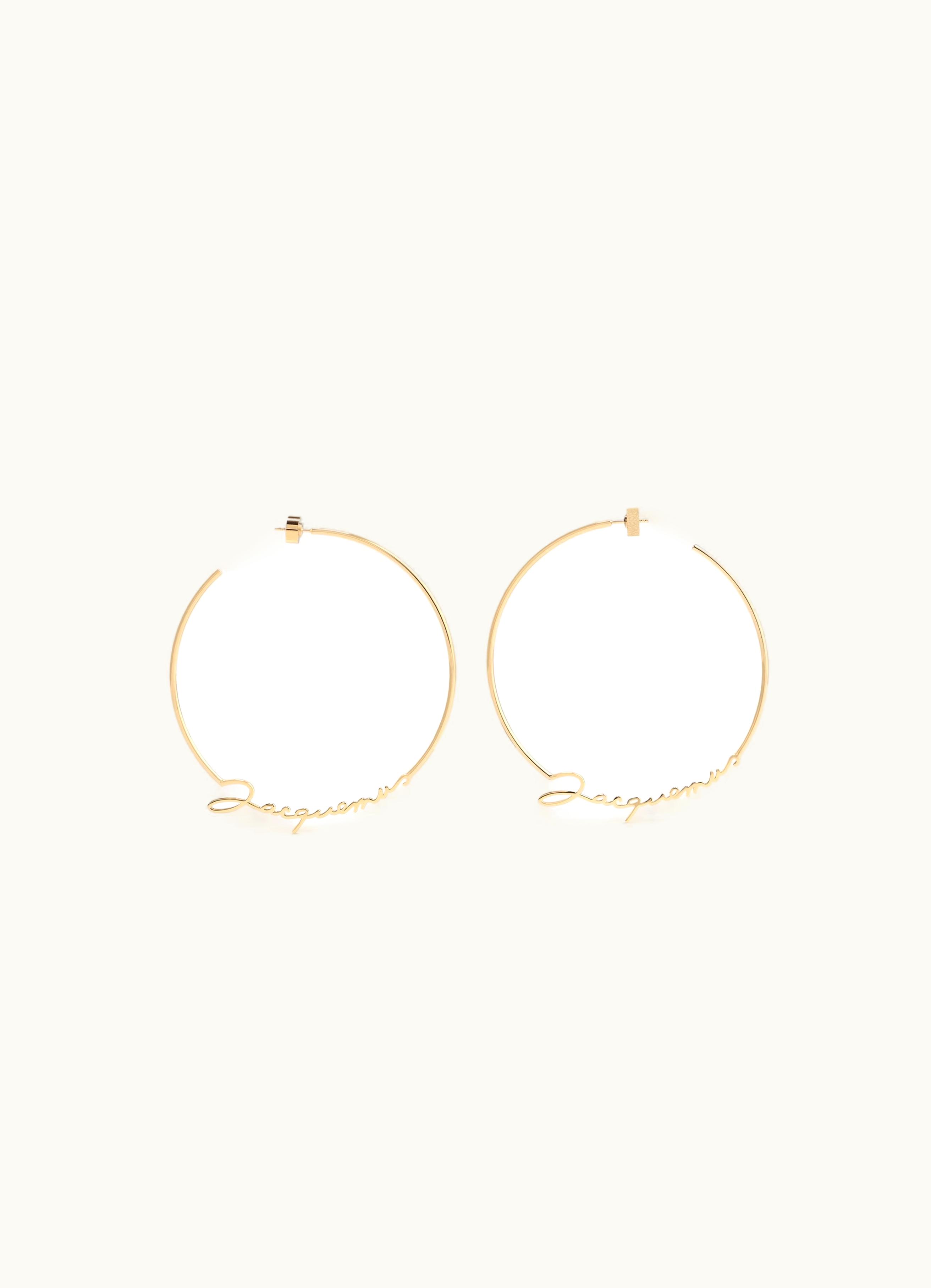 Jacquemus Les Créoles Jacquemus Gold