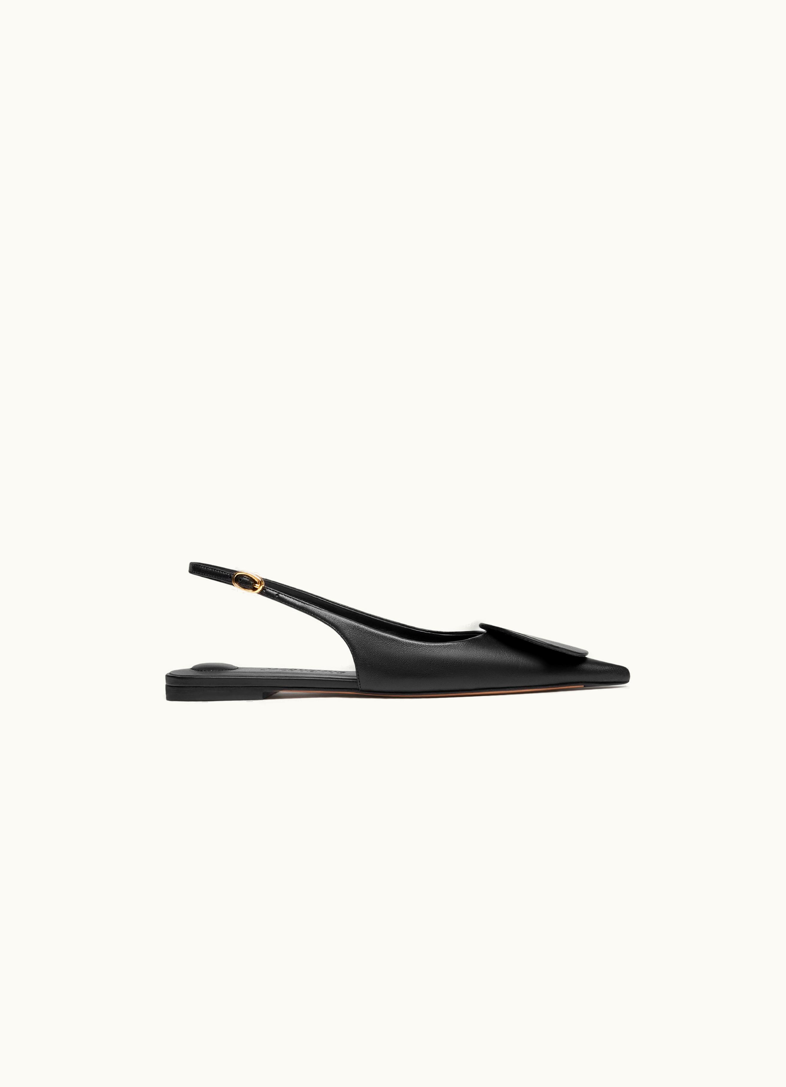 Jacquemus Jacquemus Les Slingbacks Duelo Plates Black