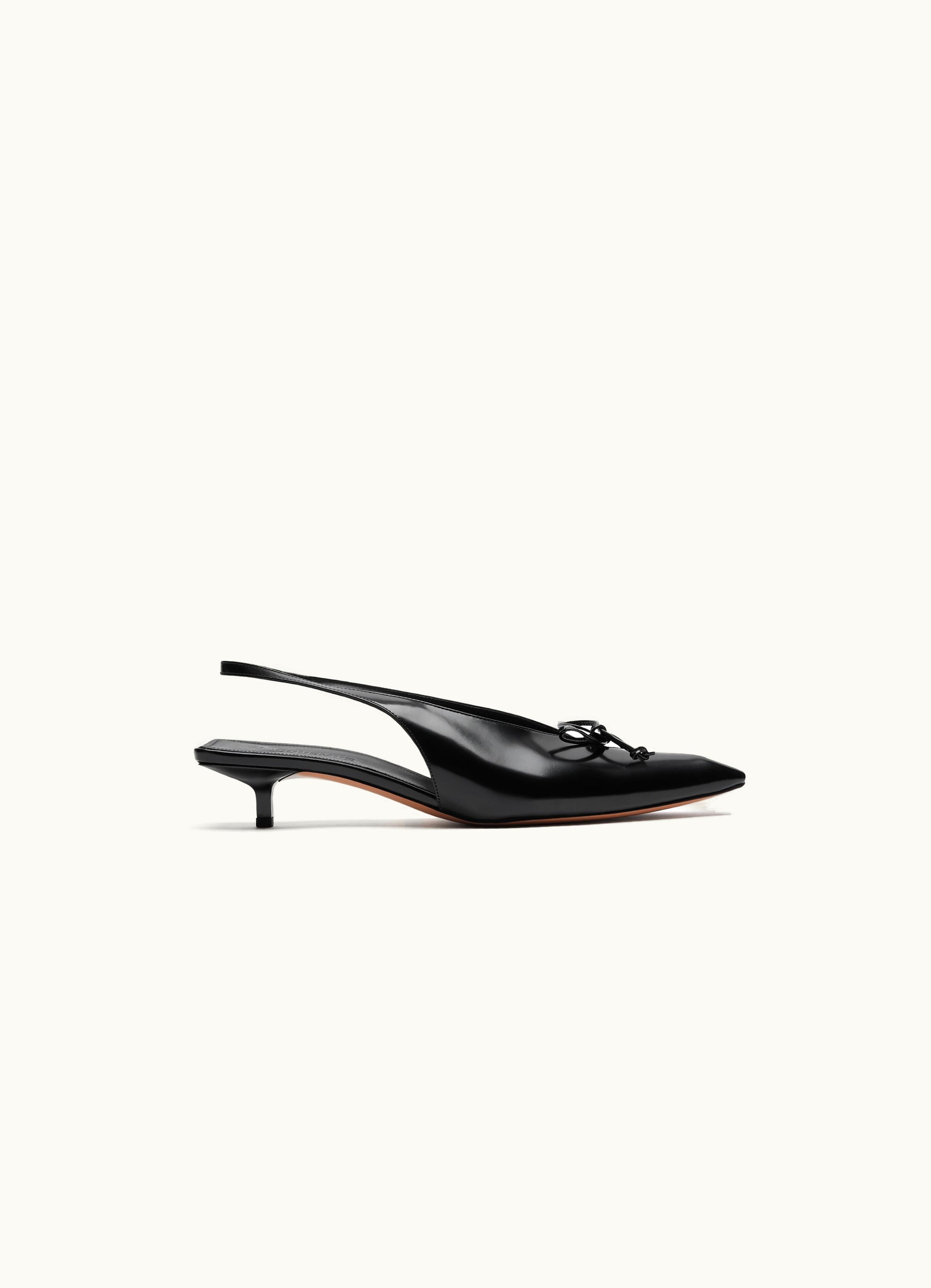 Jacquemus Jacquemus Les Slingbacks Cubisto Basses Black