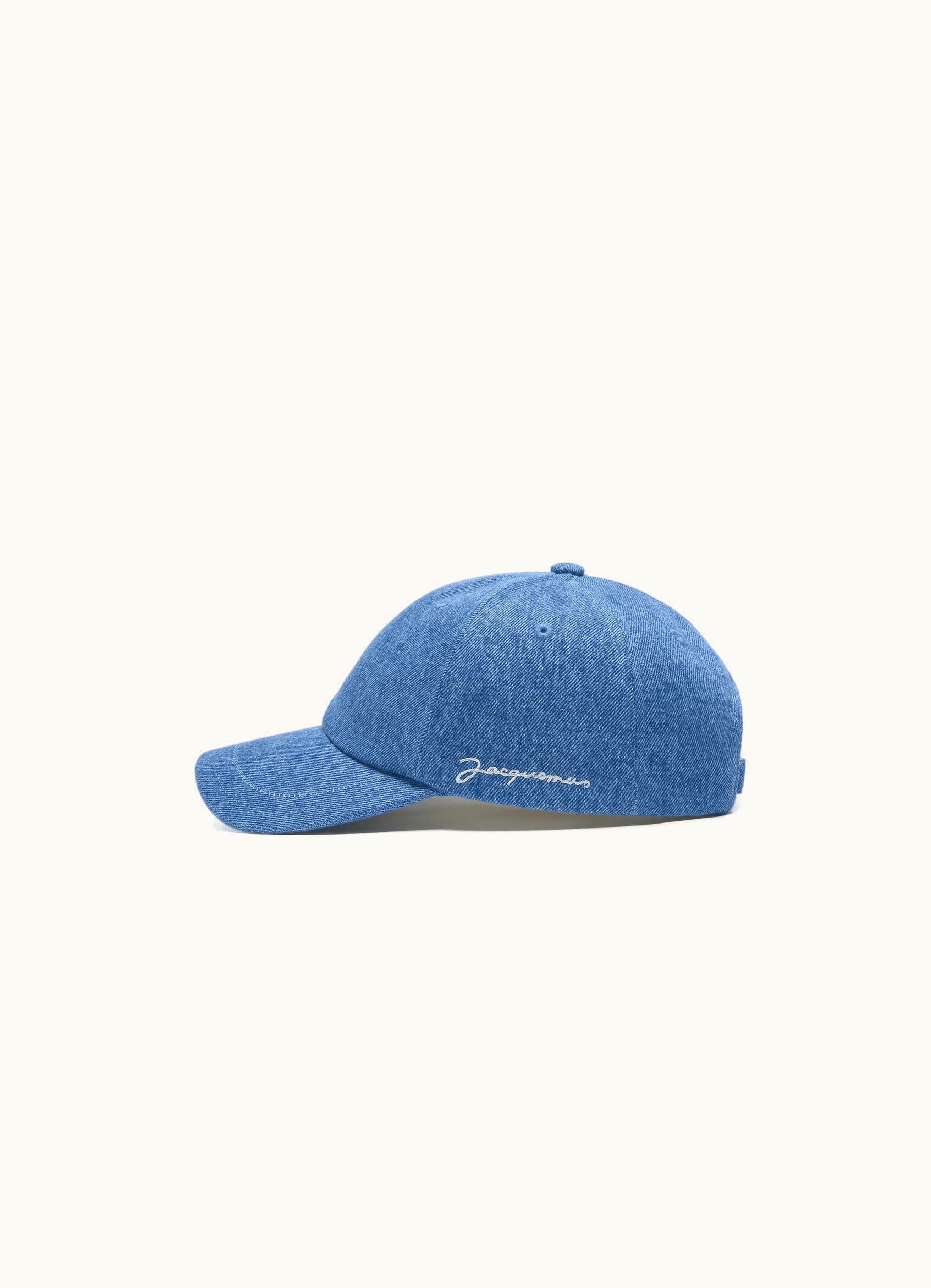 Jacquemus Jacquemus Elegant Blue Baseball Hat