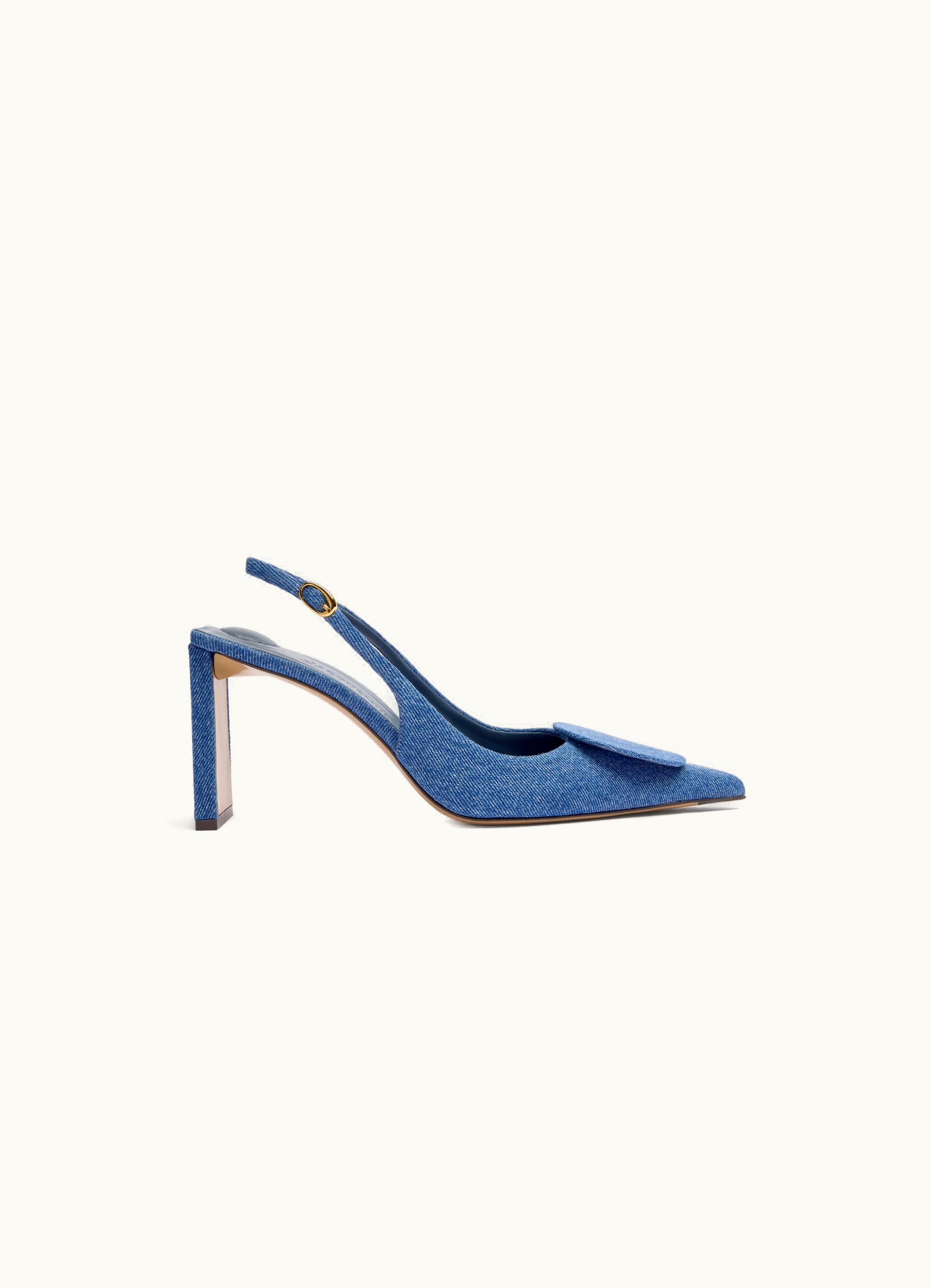 Jacquemus Jacquemus Les Slingbacks Duelo Hautes Blue