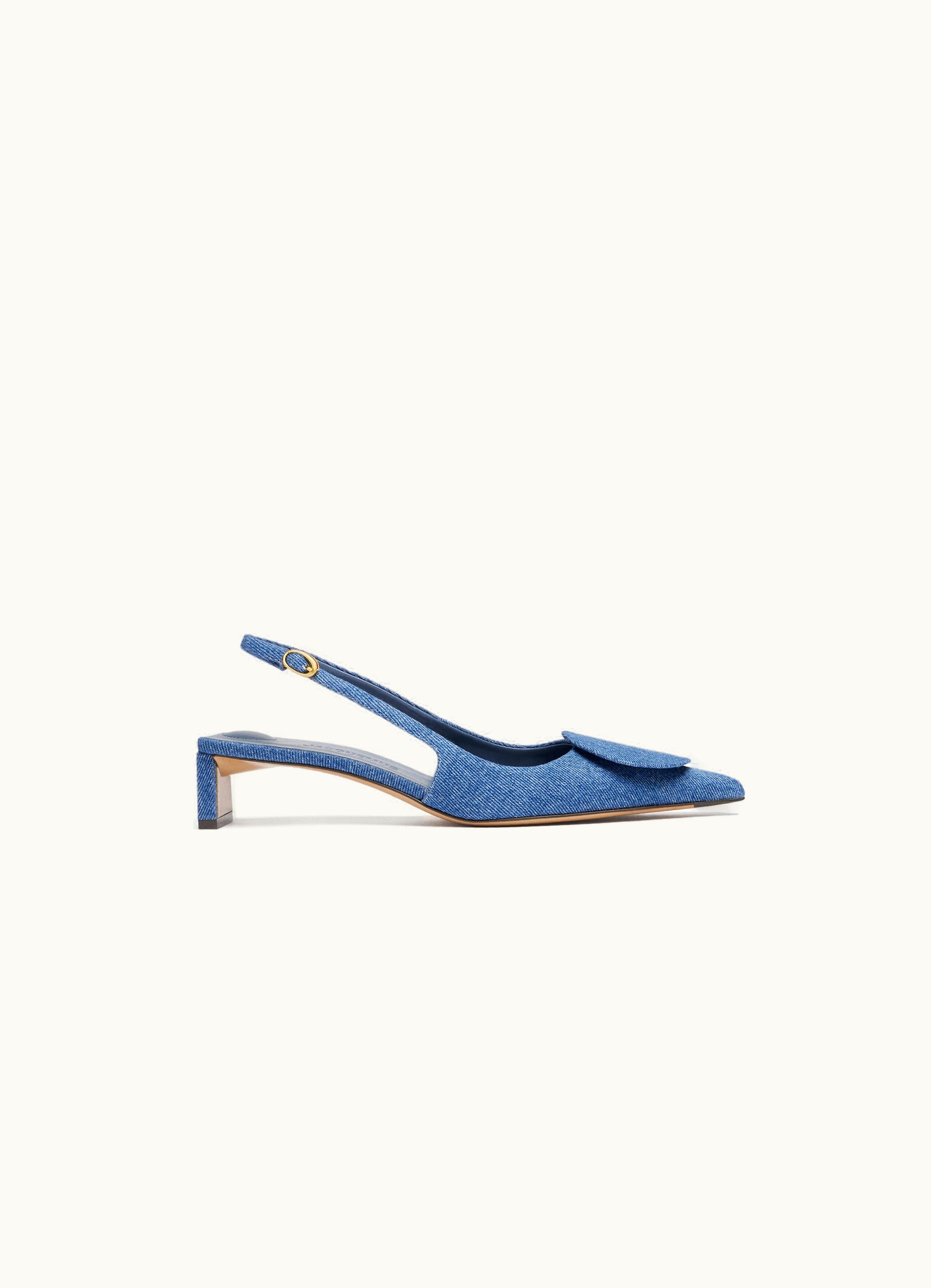 Jacquemus Jacquemus Les Slingbacks Duelo Basses Blue