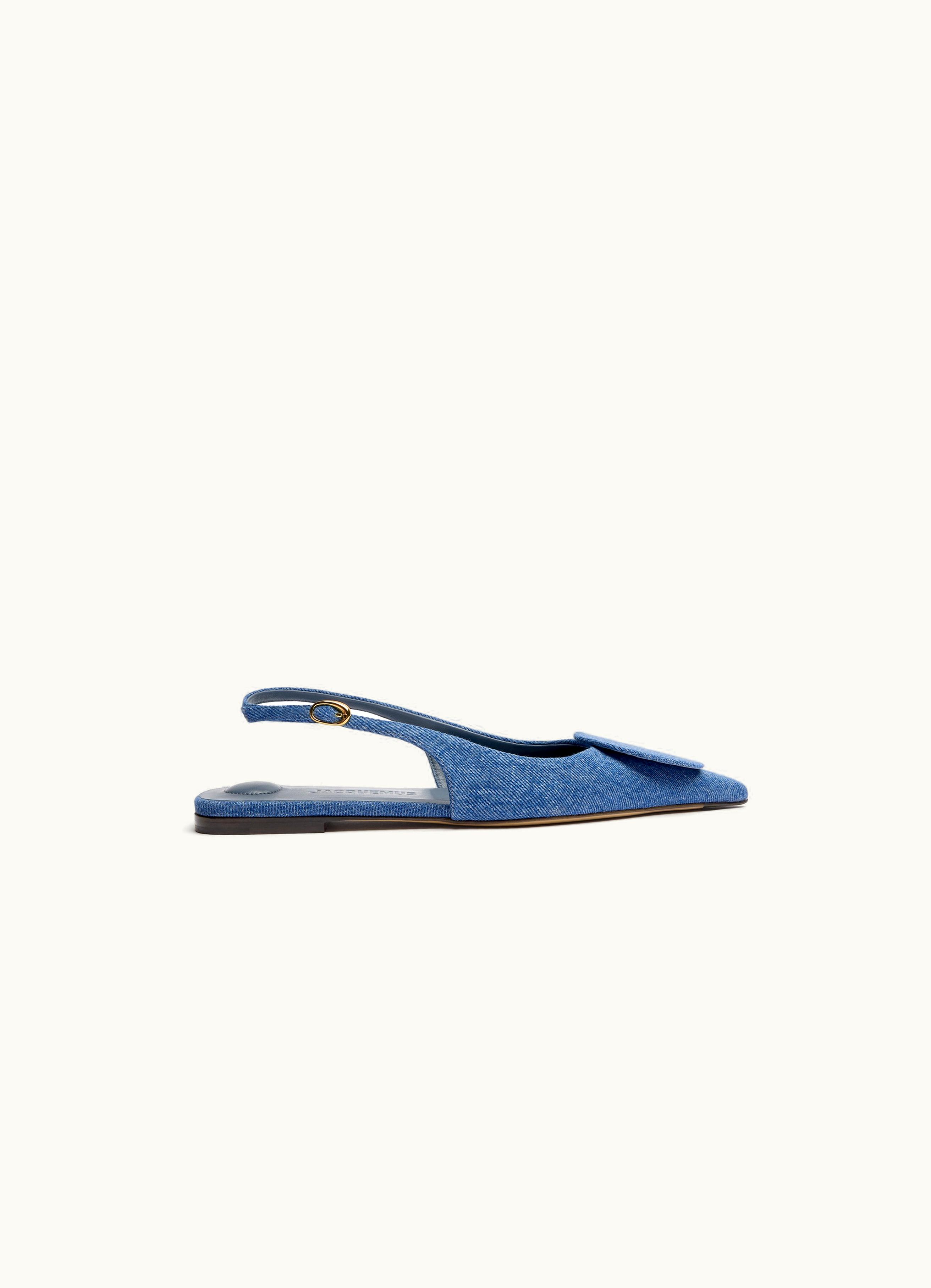 Jacquemus Jacquemus Les Slingbacks Duelo Plates Blue