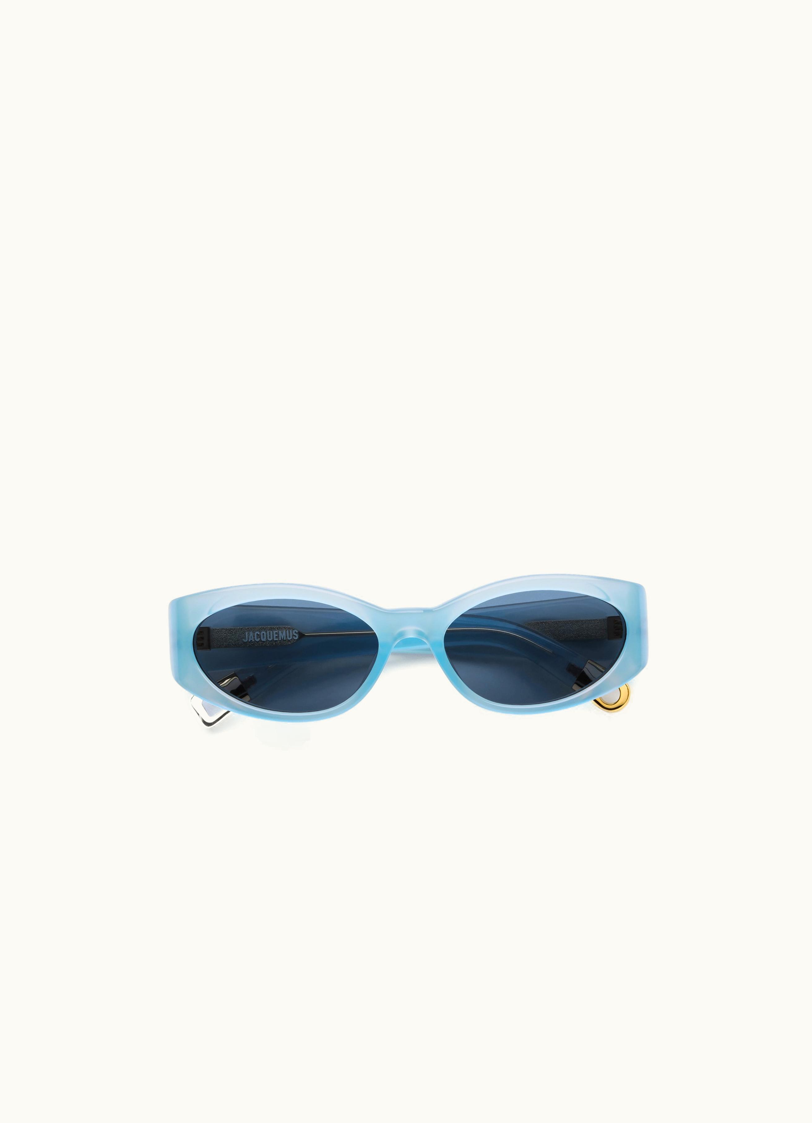 Jacquemus Jacquemus Les Lunettes Ovalo Light Blue