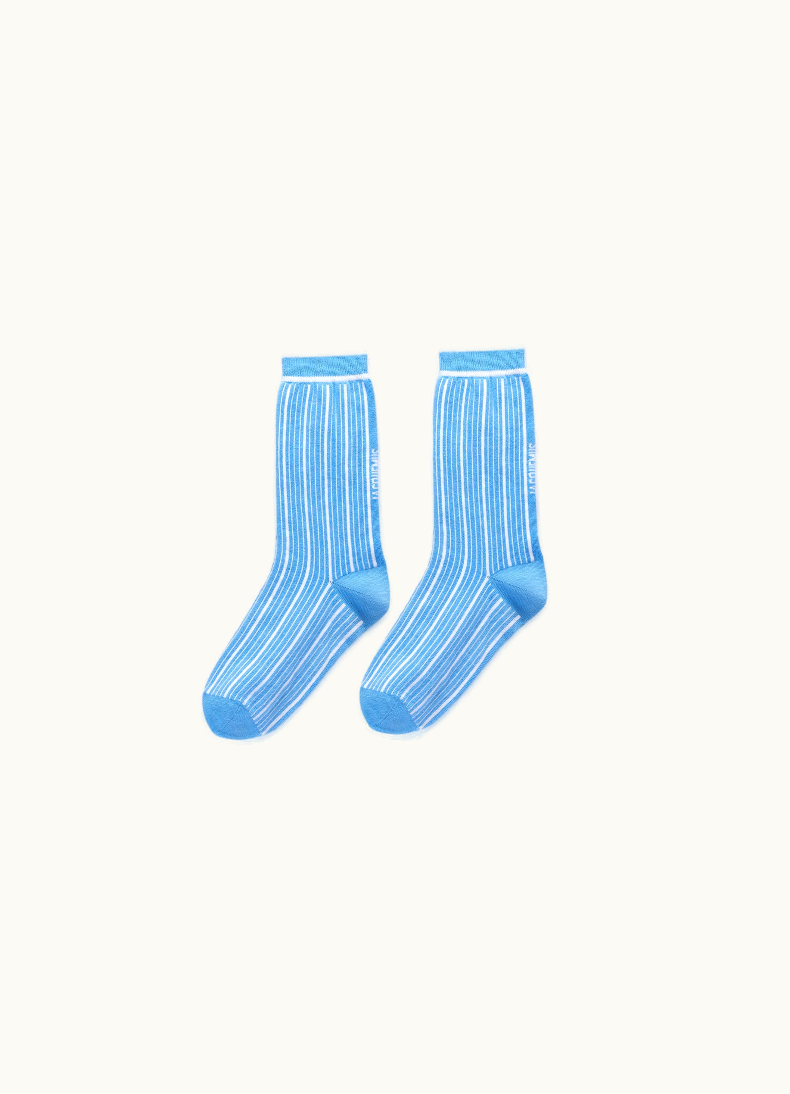 Jacquemus Jacquemus Les Chaussettes Pablo Jacquard Blue / White