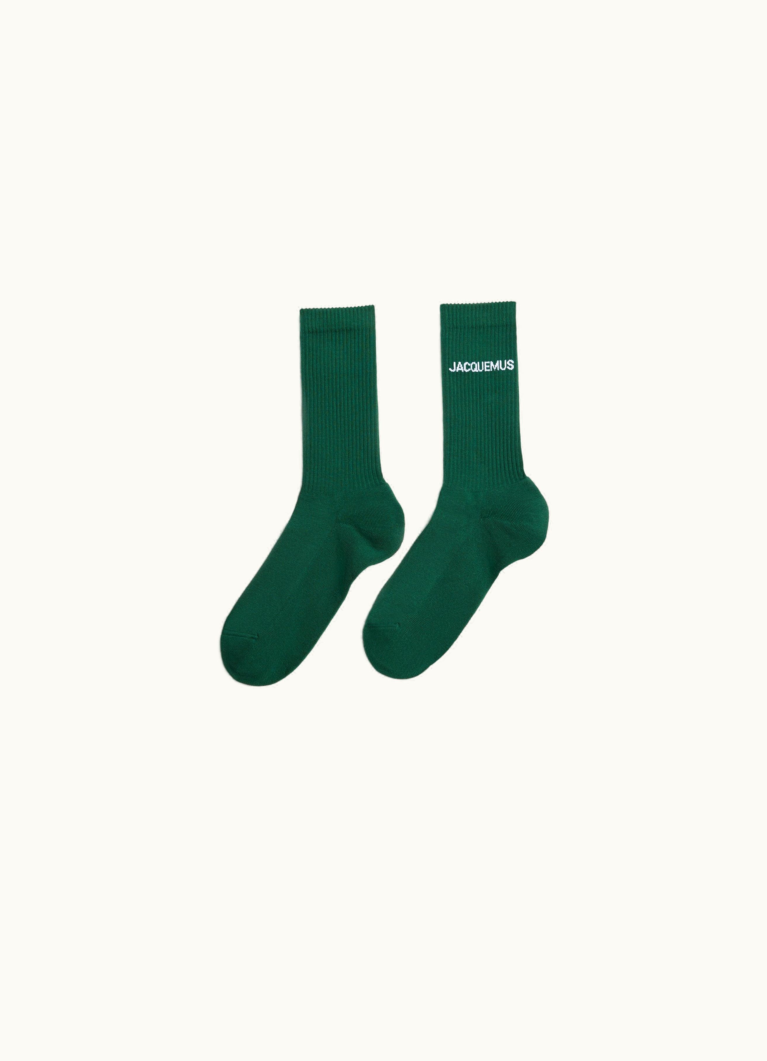 Jacquemus Les Chaussettes Jacquemus Dark Green