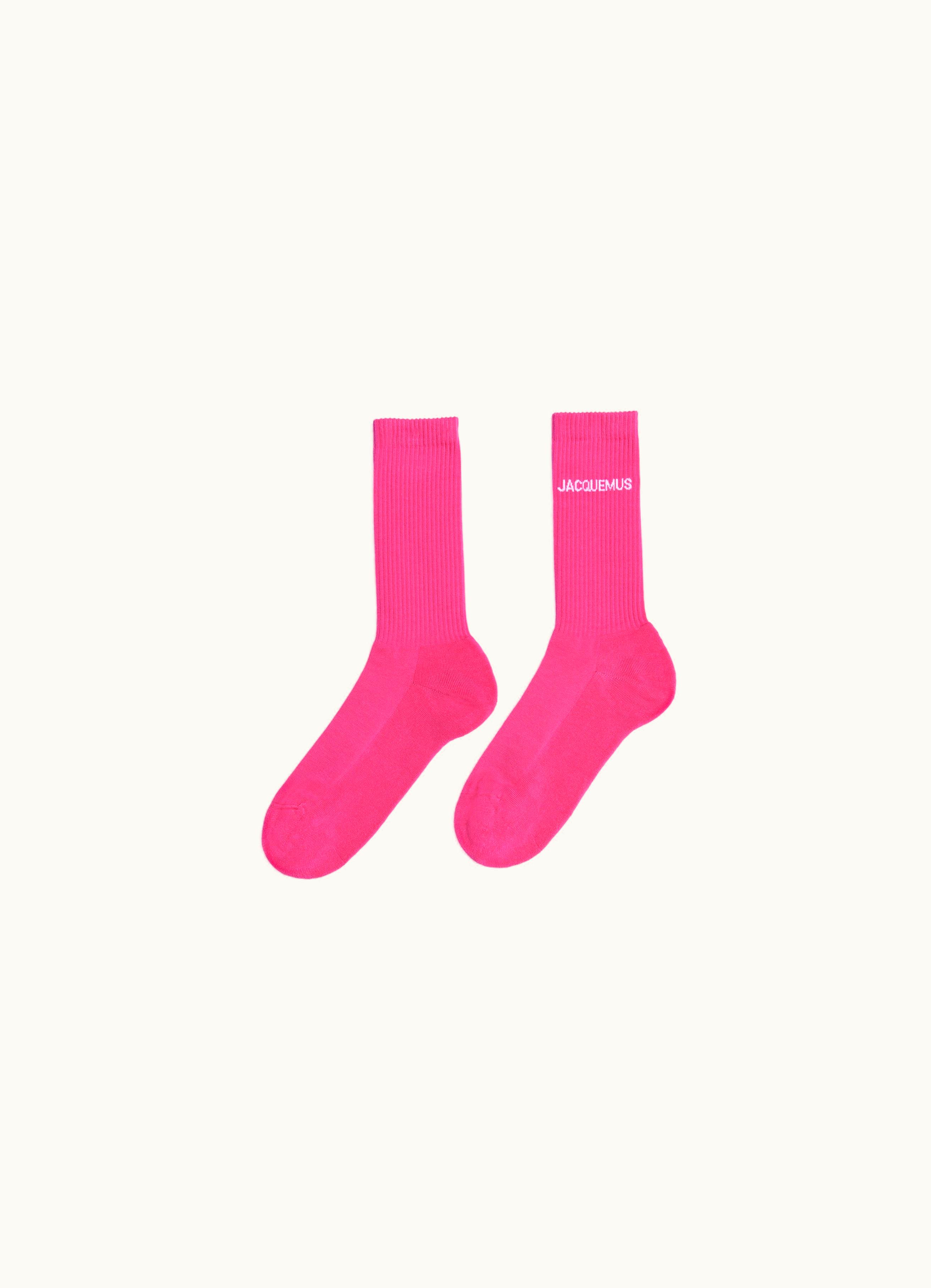 Jacquemus Les Chaussettes Jacquemus Dark Pink