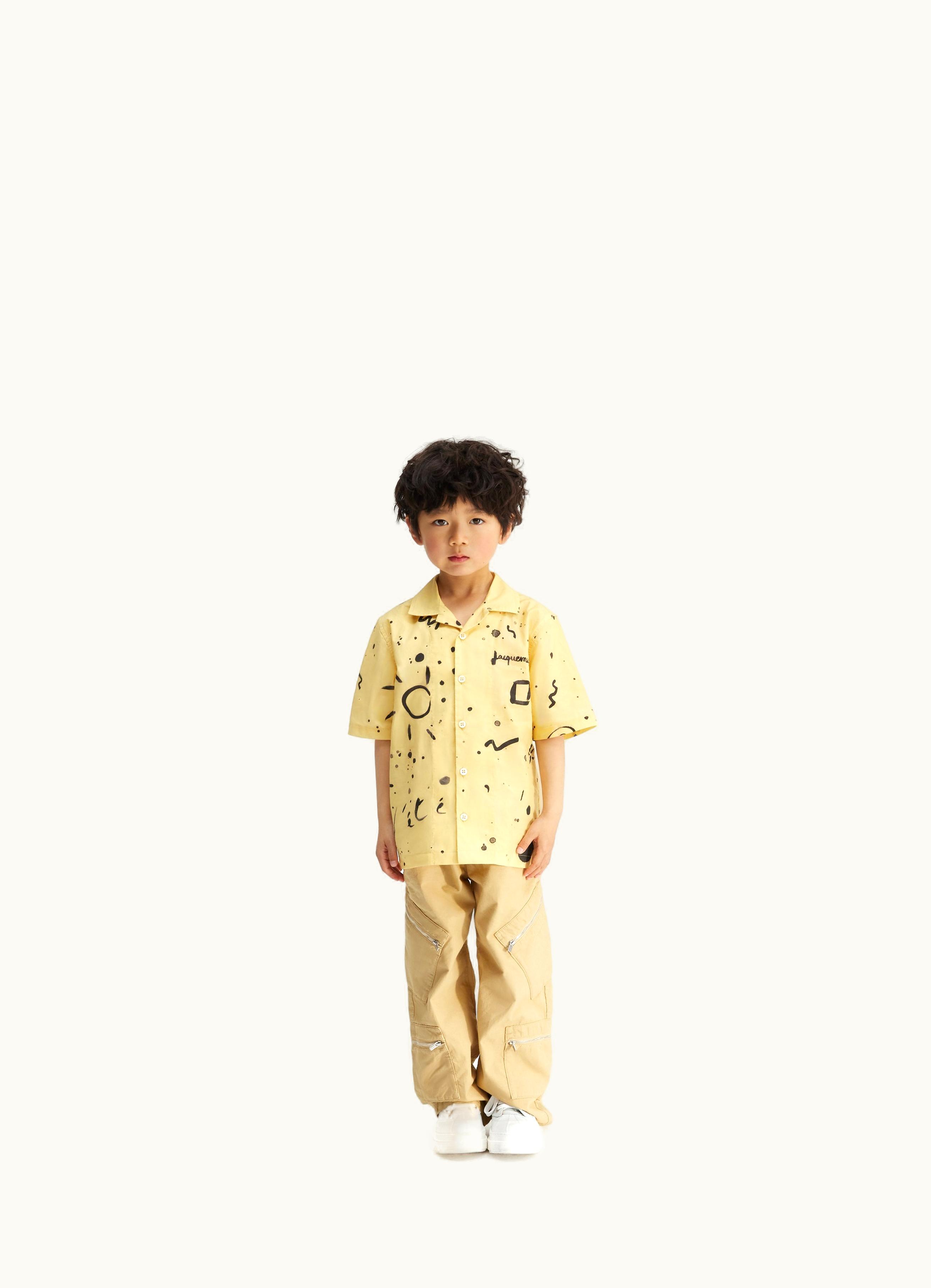 Jacquemus Jacquemus La Chemise Jean Enfant Print Summer Kids