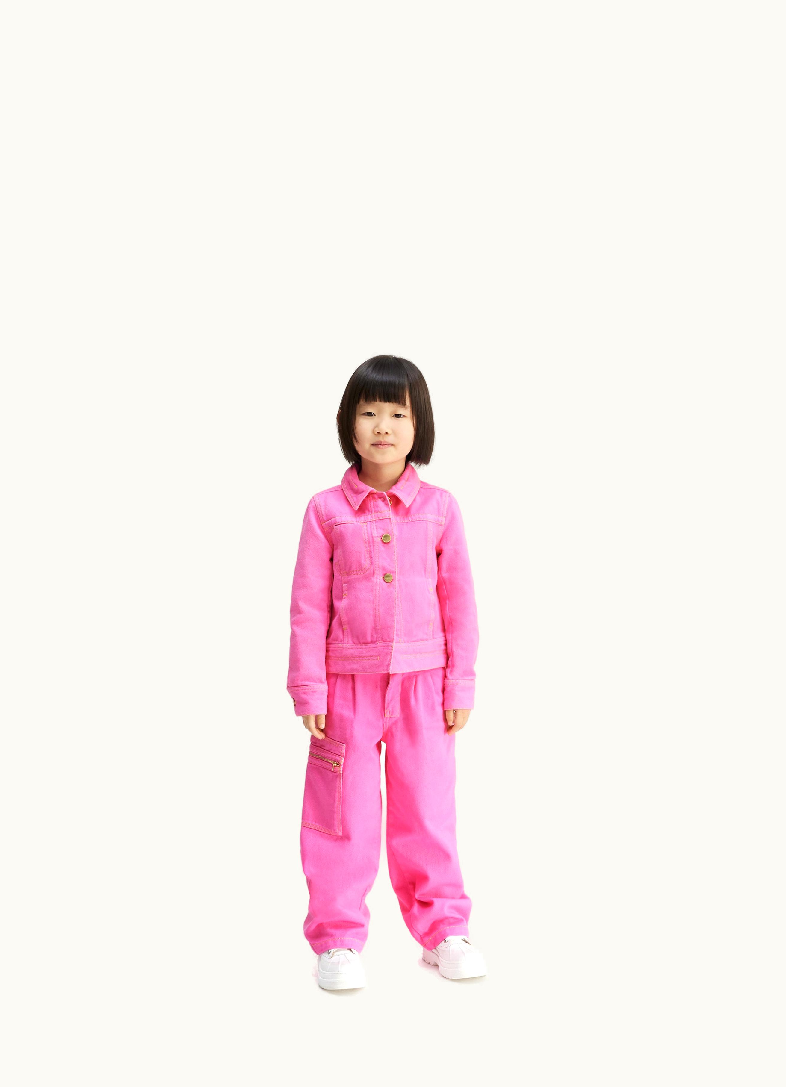 Jacquemus Jacquemus La Veste De Nimes Enfant Pink