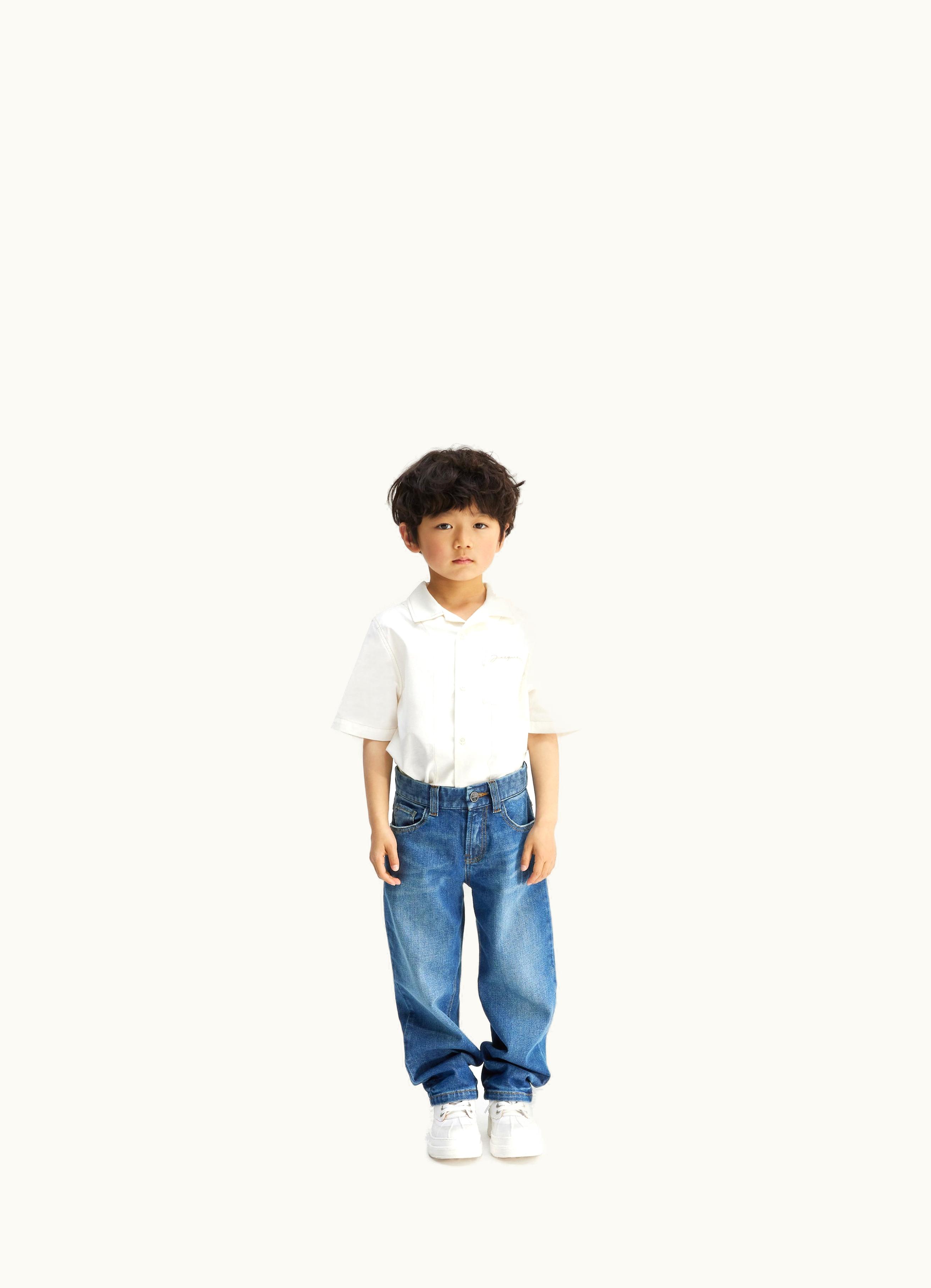 Jacquemus Jacquemus Le De Nîmes Enfant Blue / Tabac