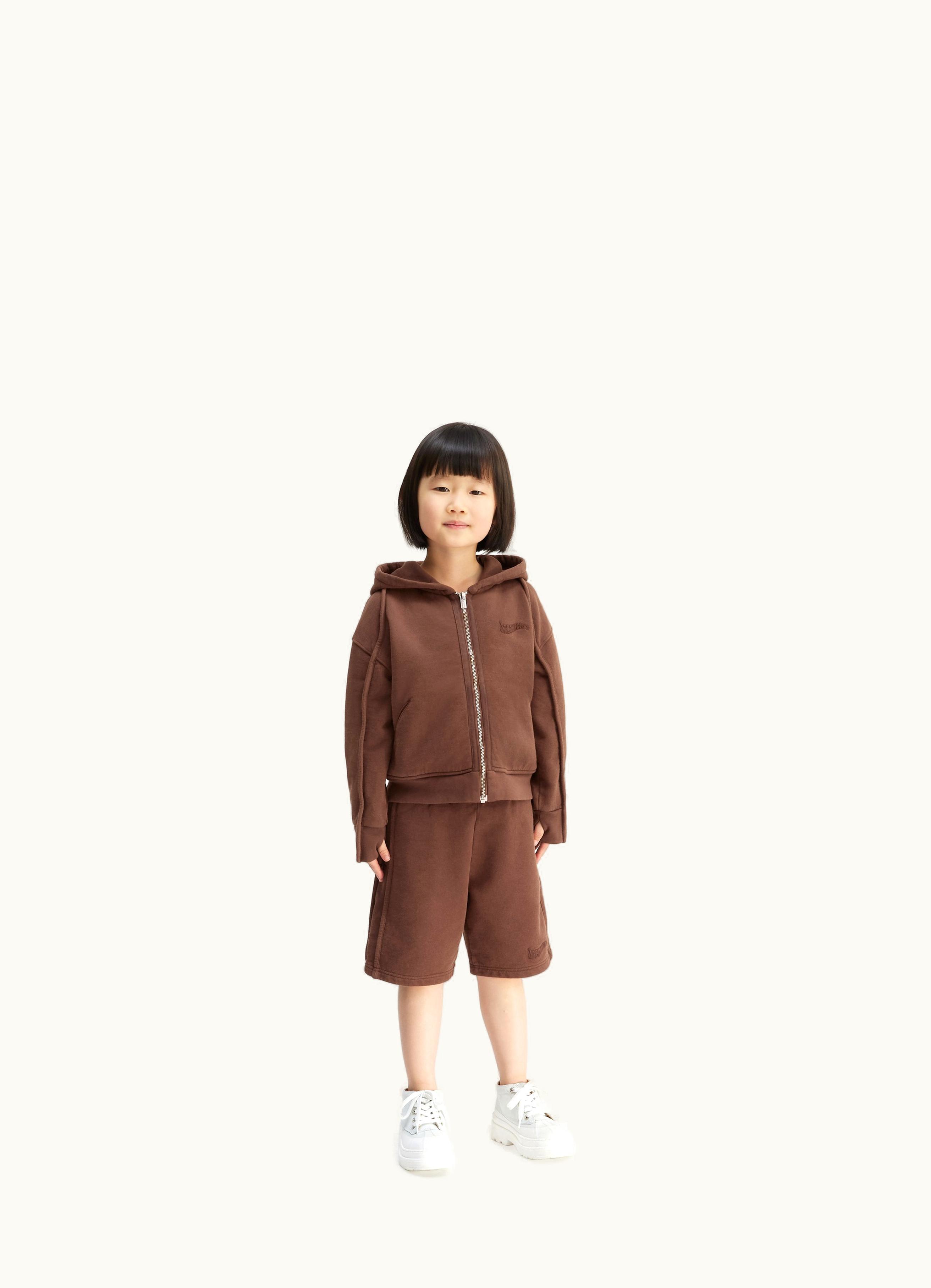 Jacquemus Jacquemus Le Camargue Zippe Enfant Dark Brown