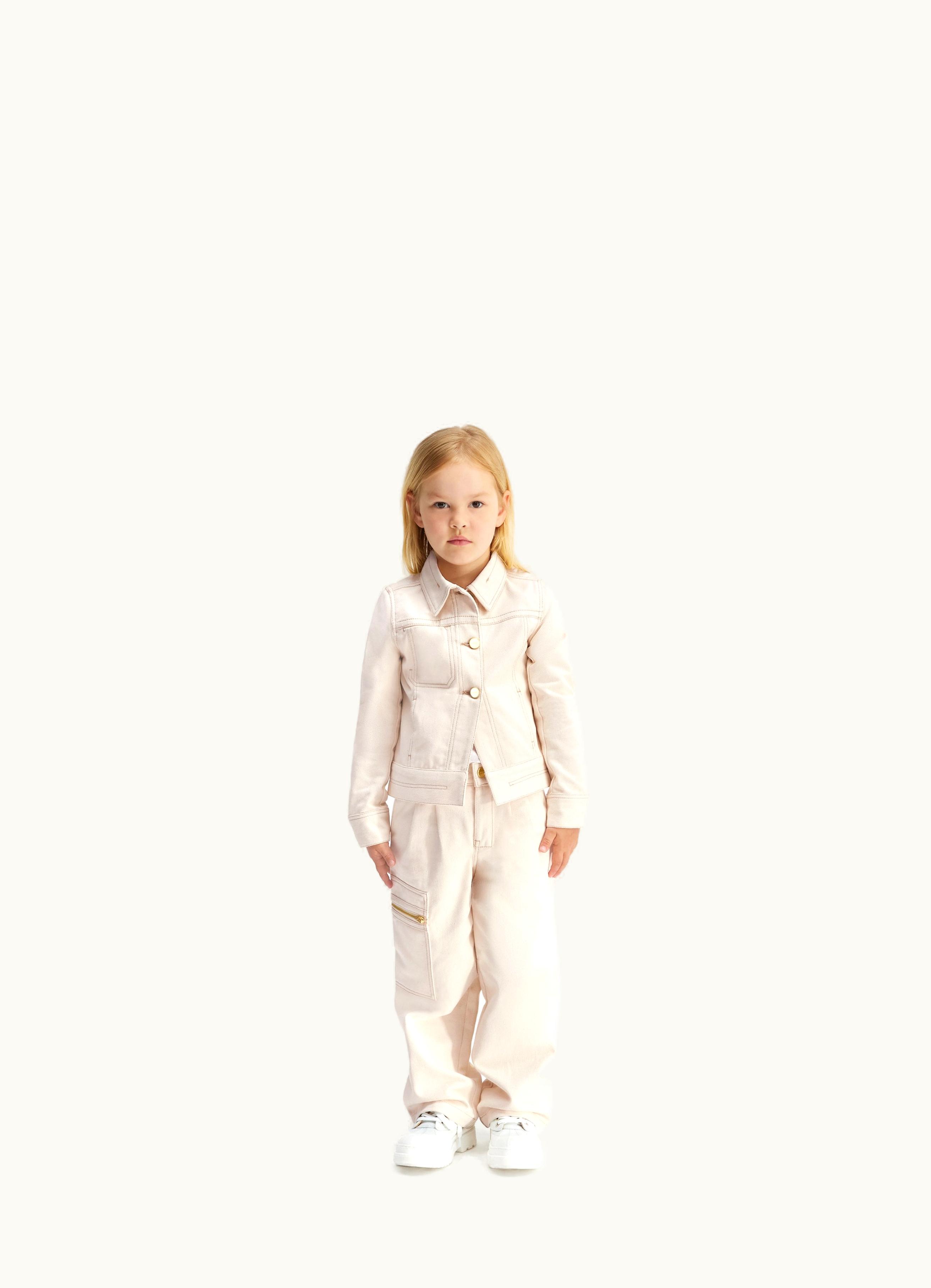 Jacquemus Jacquemus La Veste De Nimes Enfant Off-White