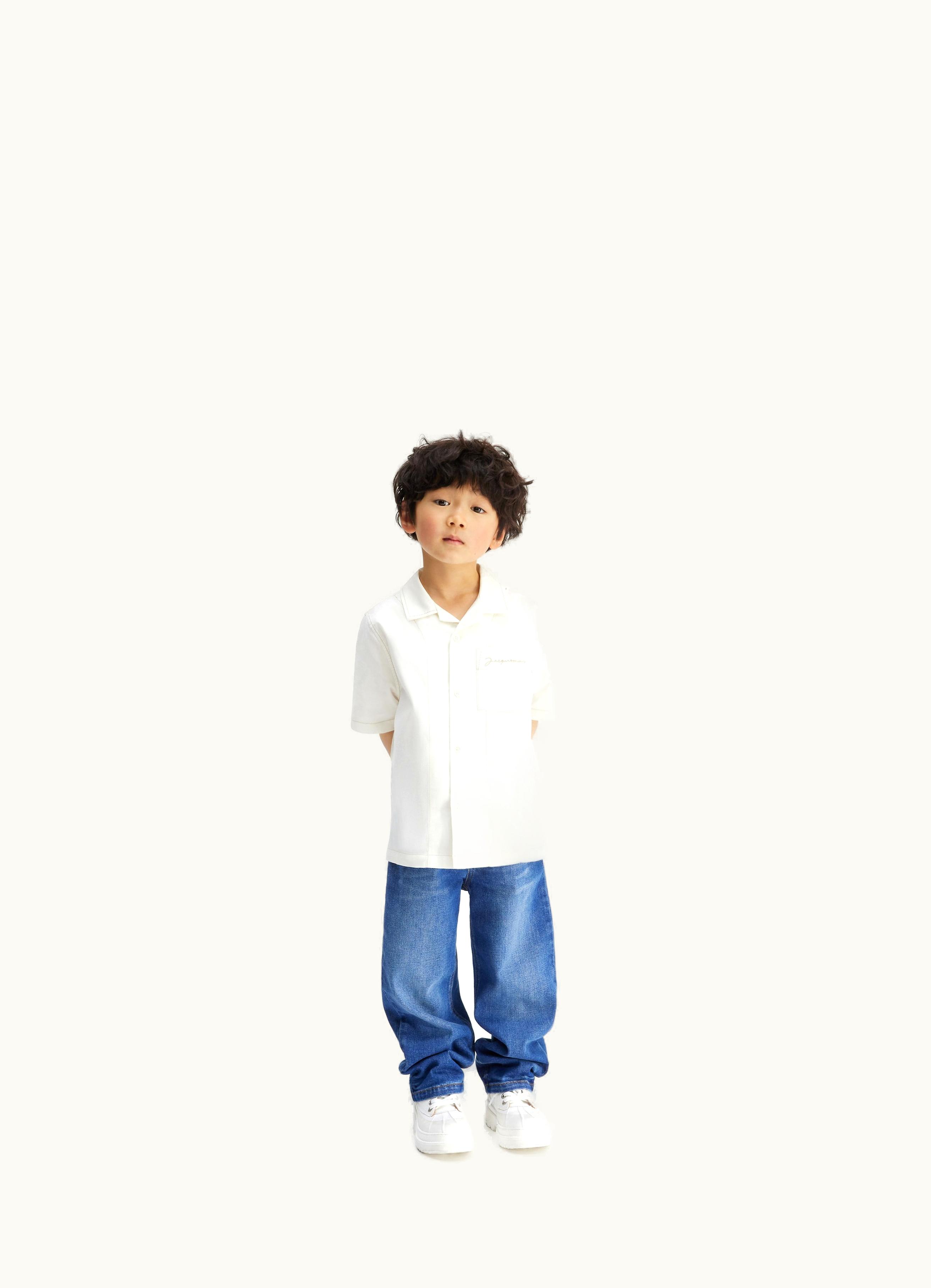 Jacquemus Jacquemus La Chemise Jean Enfant White