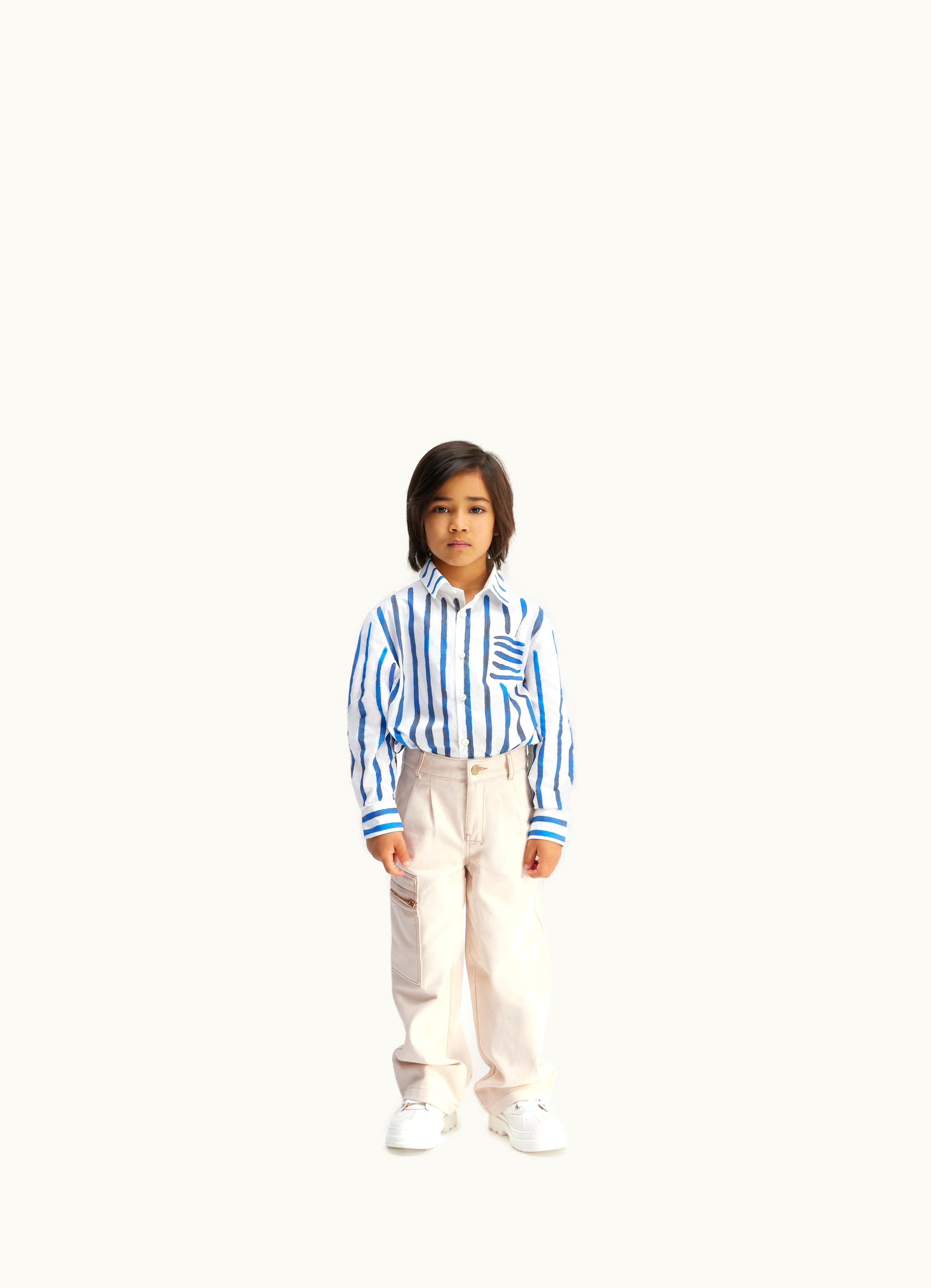 Jacquemus Jacquemus Le De Nîmes Large Enfant Off-White