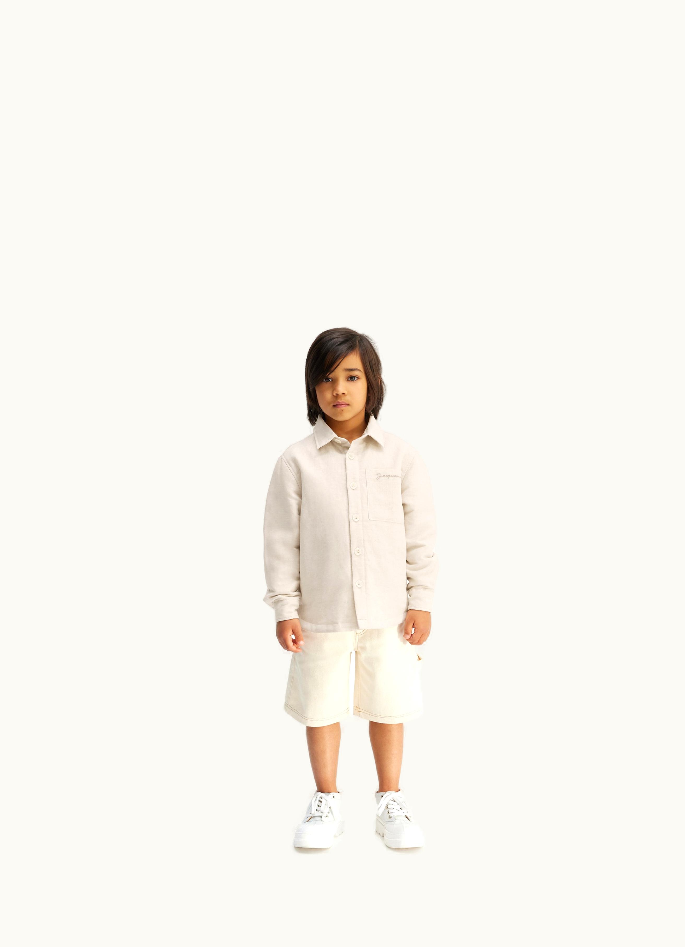 Jacquemus Jacquemus La Chemise Boulanger Enfant Light Beige