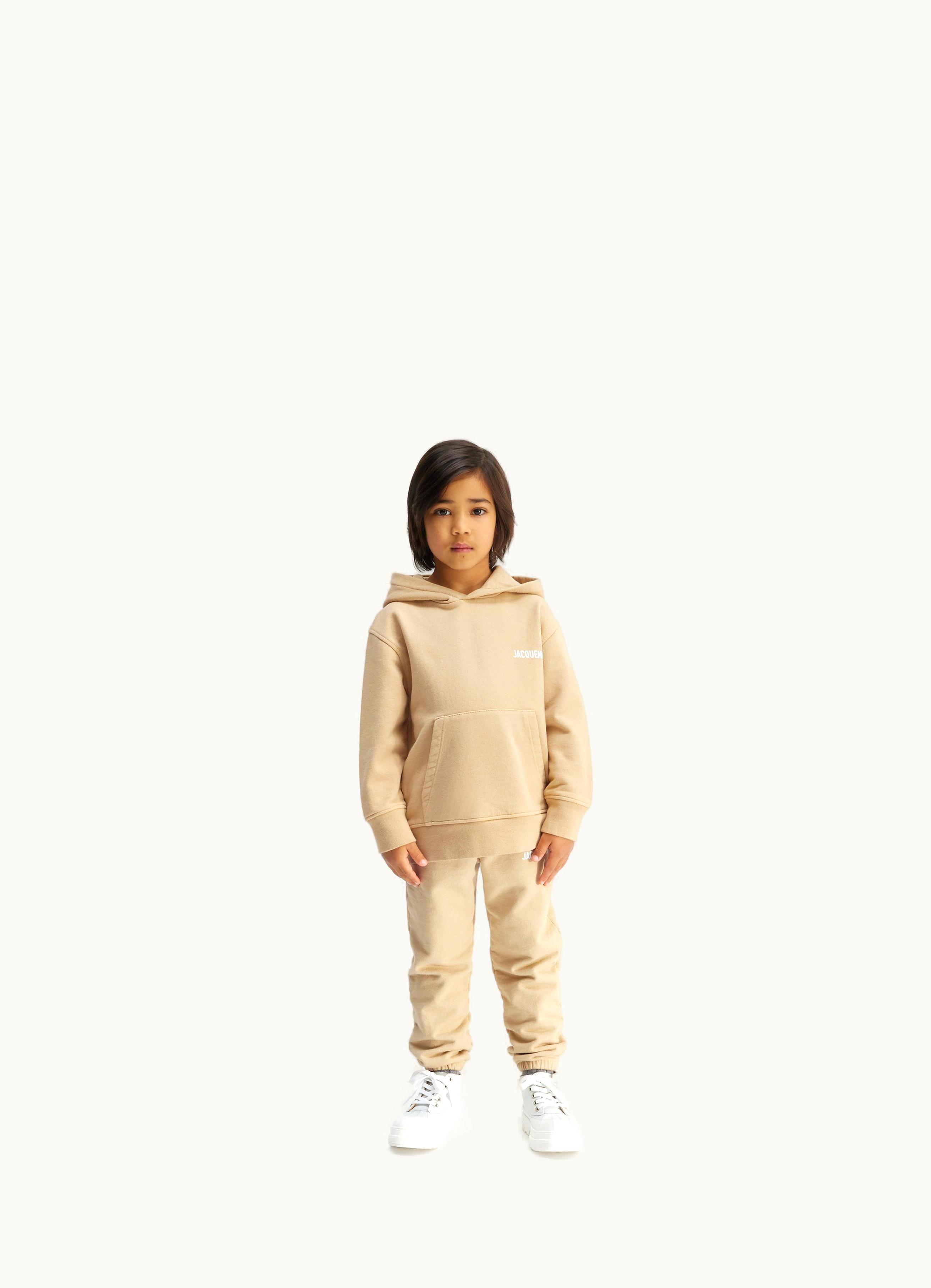 Jacquemus Le Sweatshirt Jacquemus Enfant Dark Beige