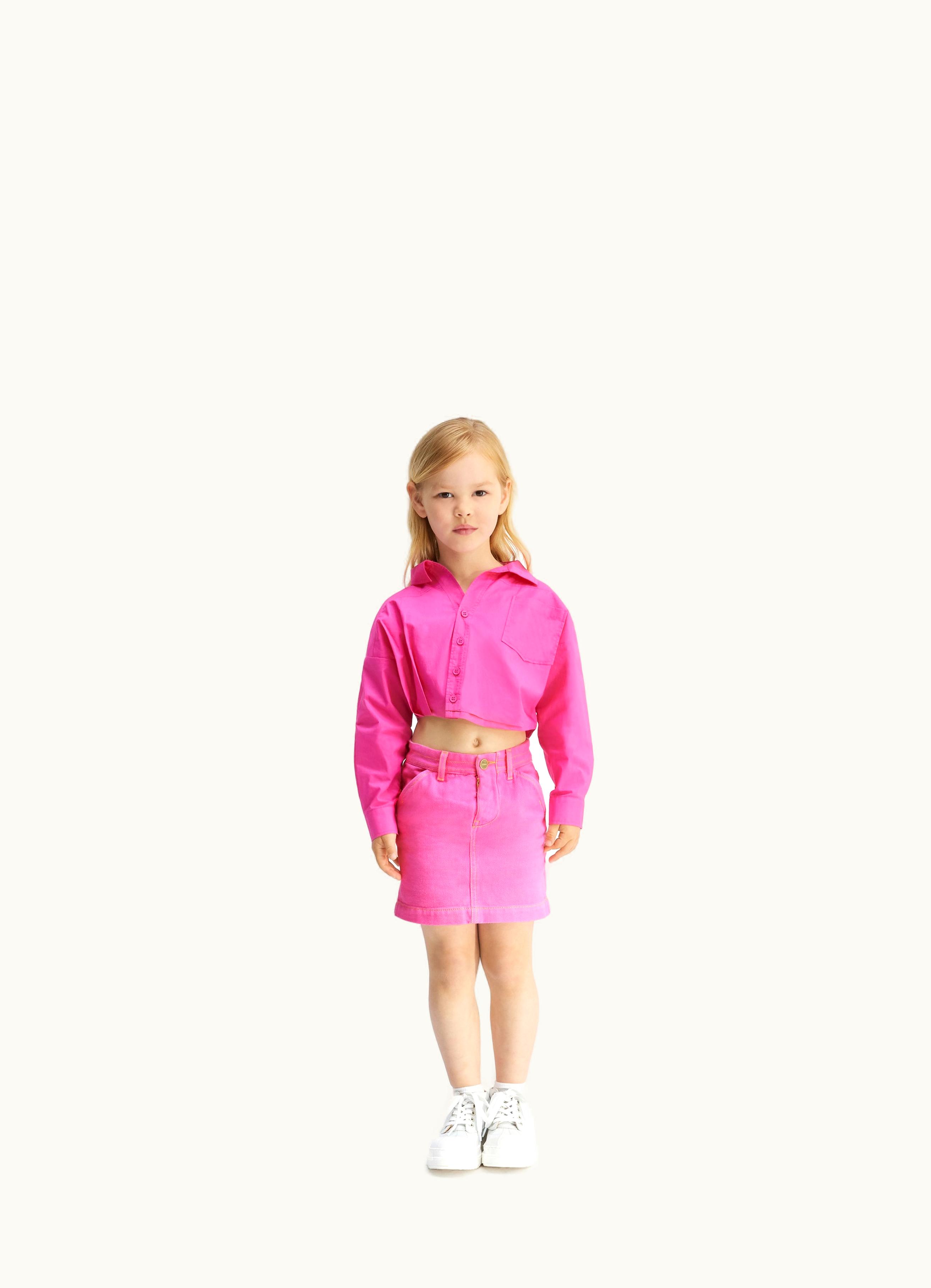 Jacquemus Jacquemus La Jupe De Nimes Enfant Pink