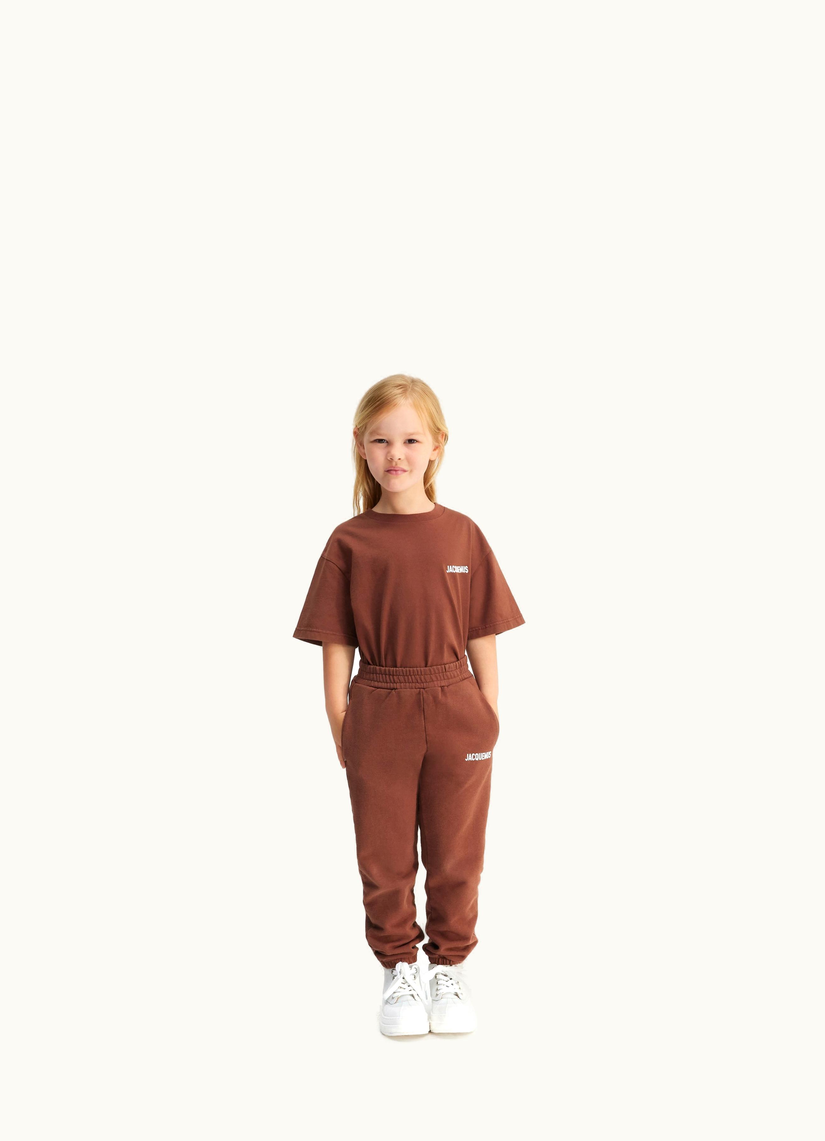 Jacquemus Le Jogging Jacquemus Enfant Dark Brown