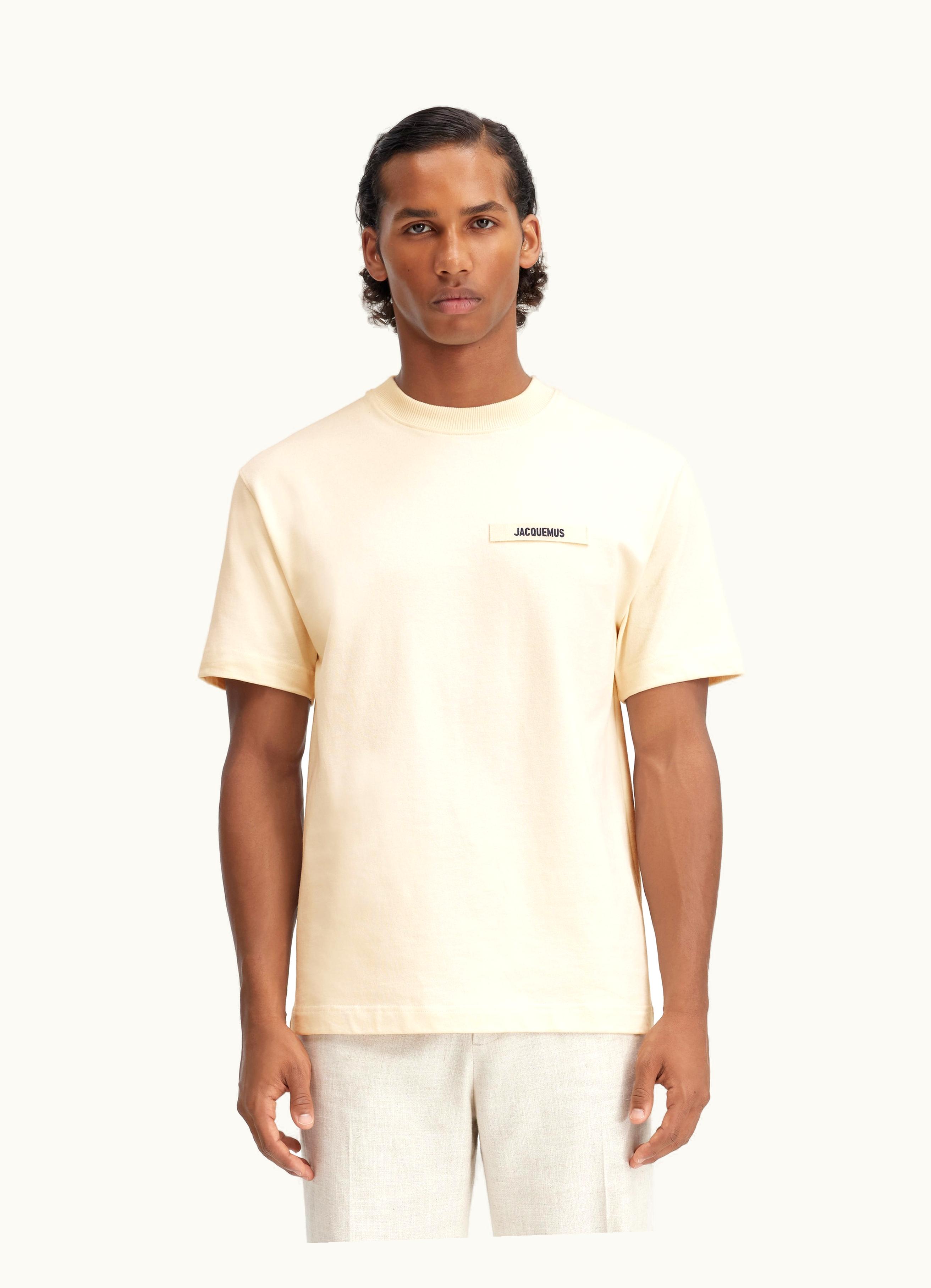 Jacquemus Jacquemus Le T-Shirt Gros Grain Beige